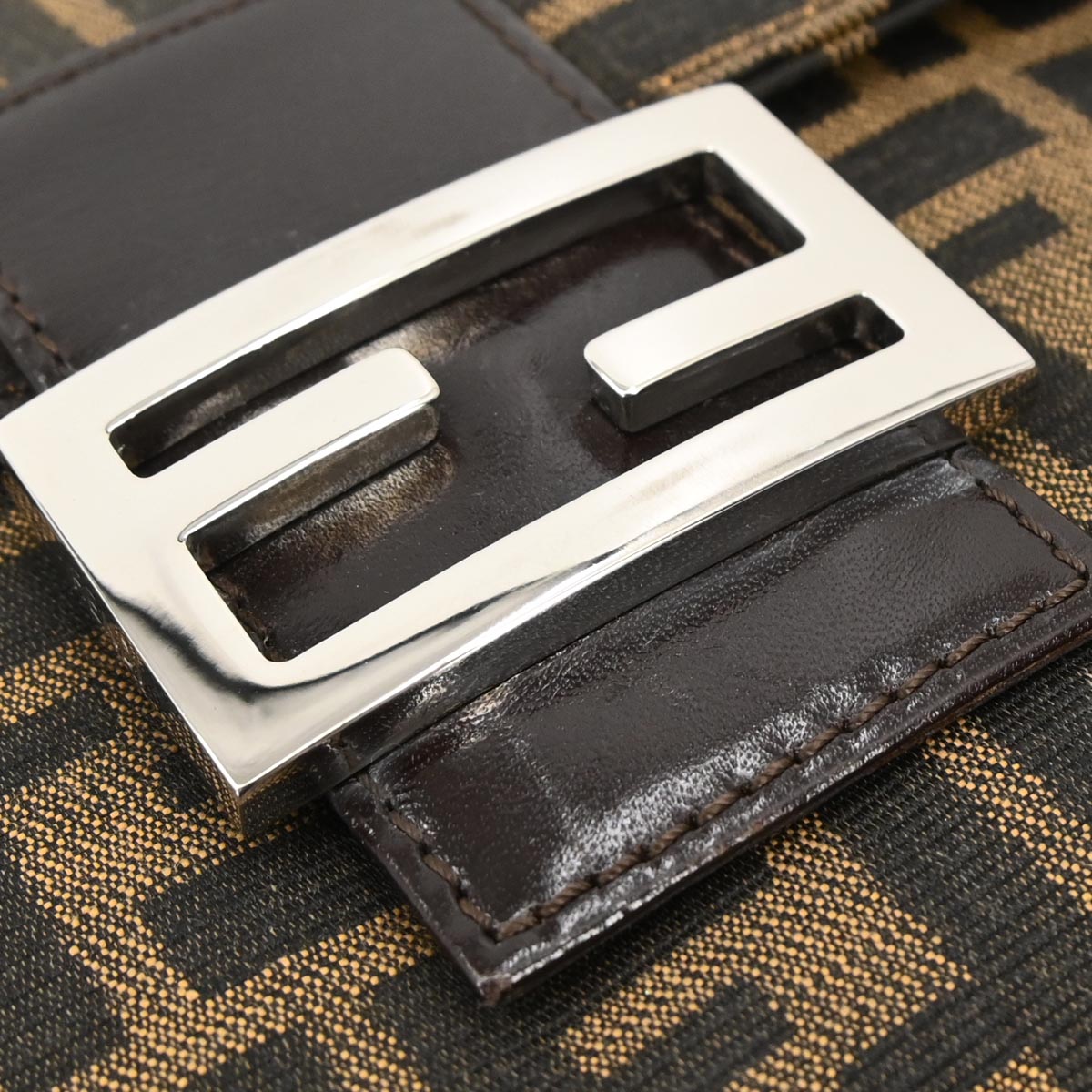 Fendi Brown Canvas Zucca - photo 5