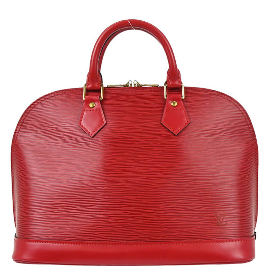 Louis Vuitton Red Epi Alma - photo 1