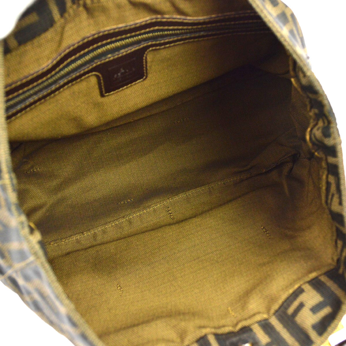 Fendi Zucca Tote Vintage Tote Bag in Brown Zucca Canvas