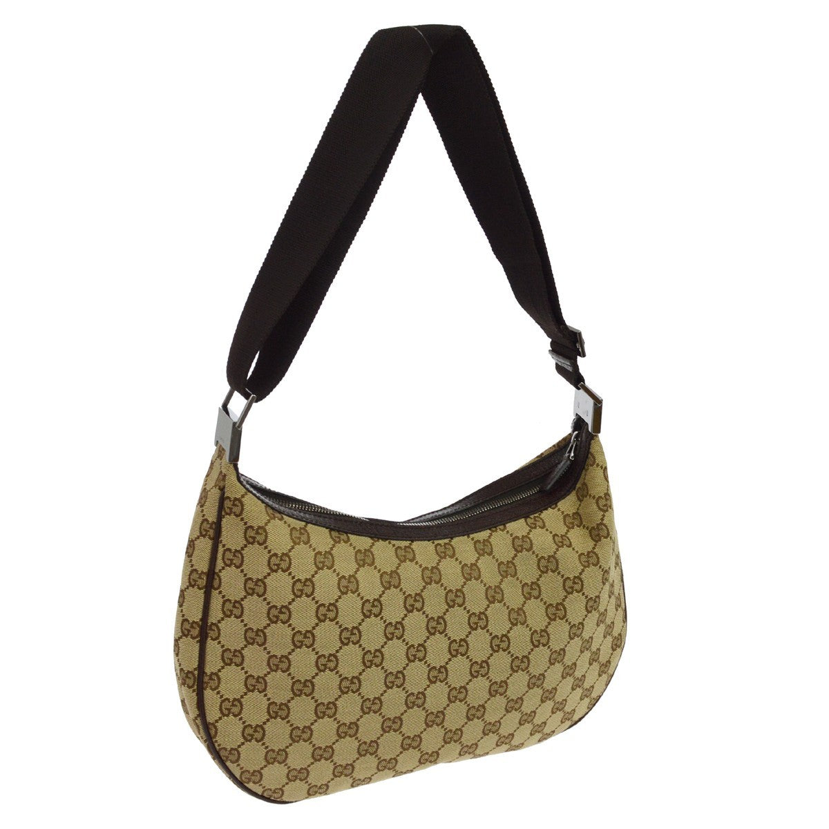 Gucci Borsa a tracolla in tela GG Vintage Crossbody Bag in Brown GG Canvas