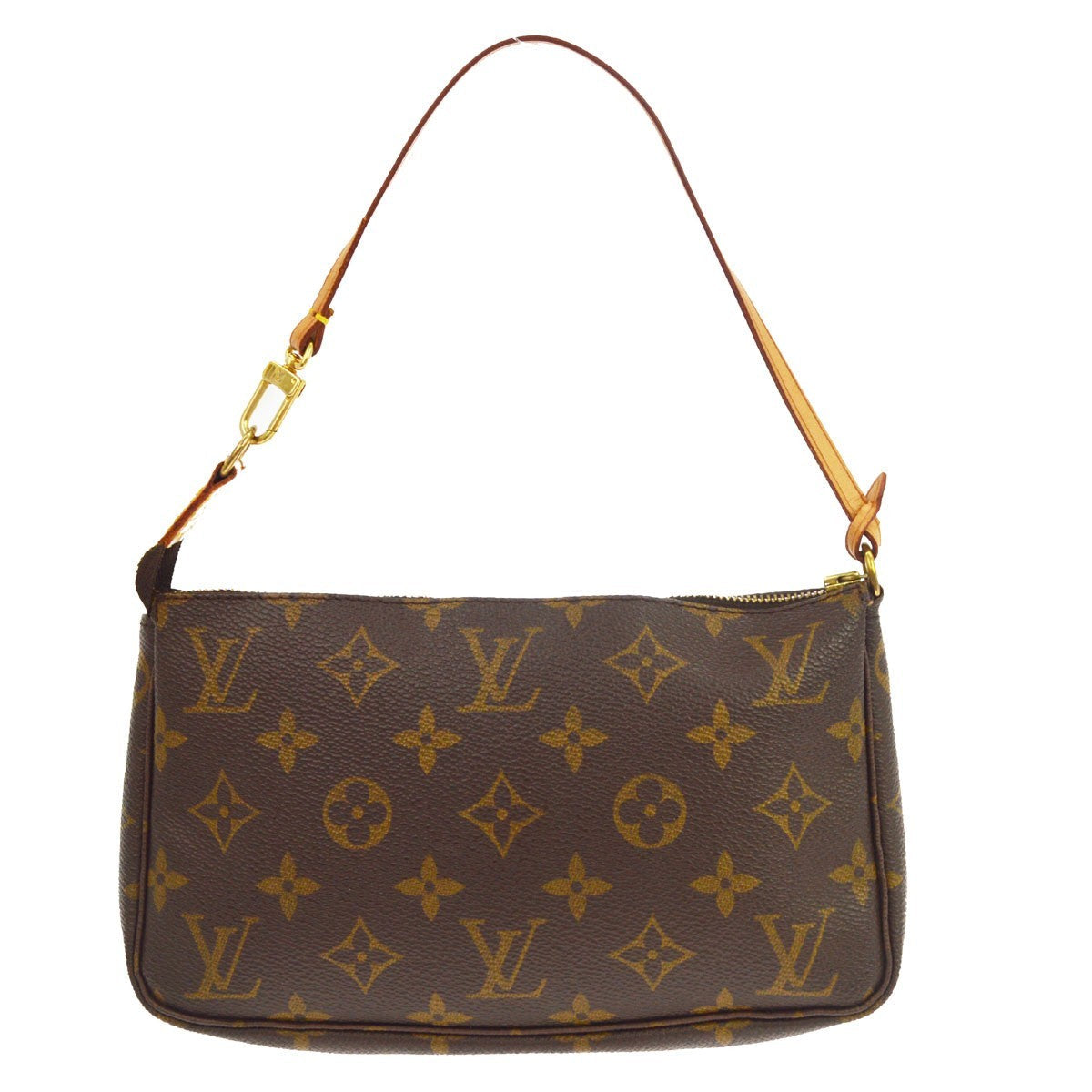 Louis Vuitton Pochette Accessoires Vintage Pochette in Brown Monogram Canvas