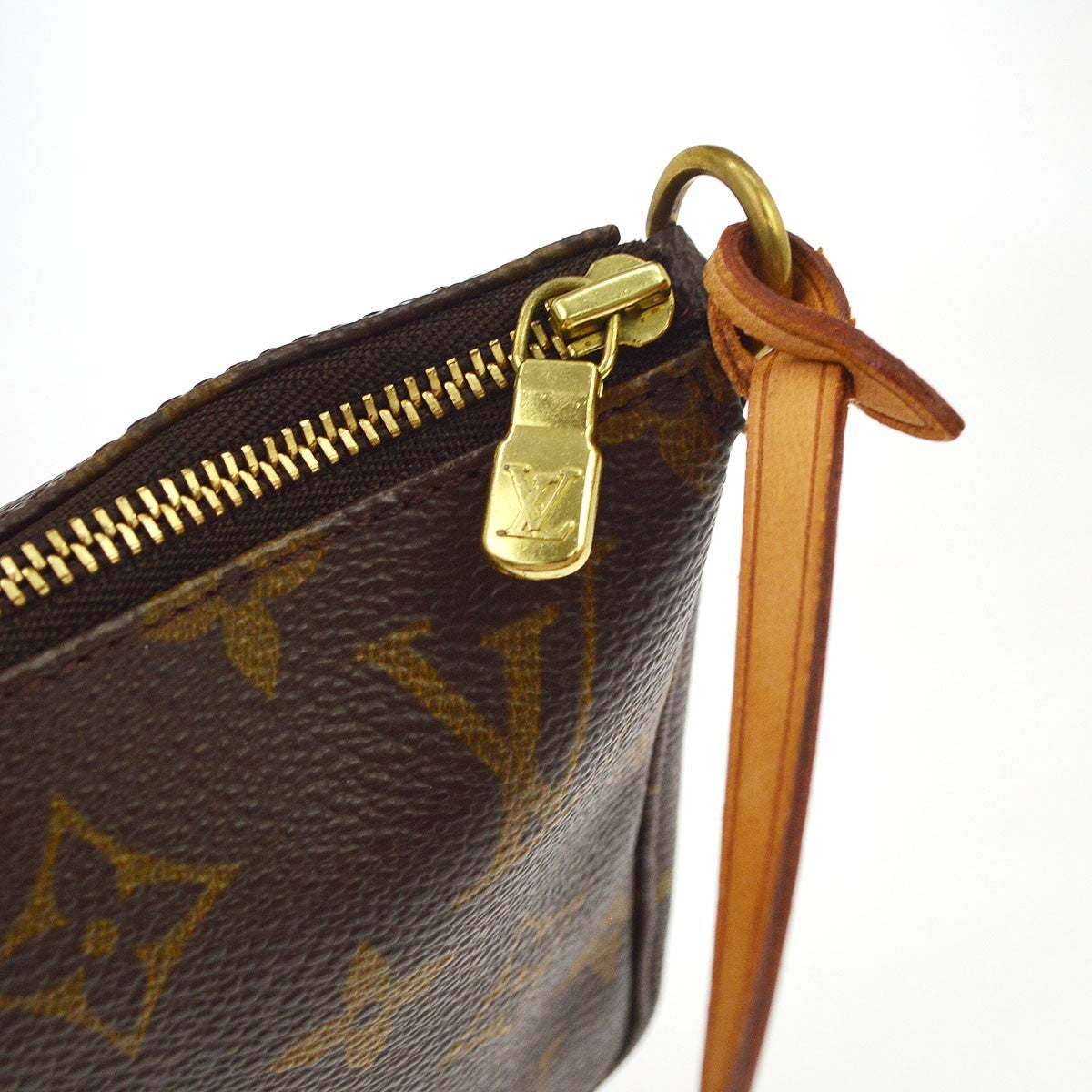 Louis Vuitton Pochette Accessoires Vintage Pochette in Brown Monogram Canvas