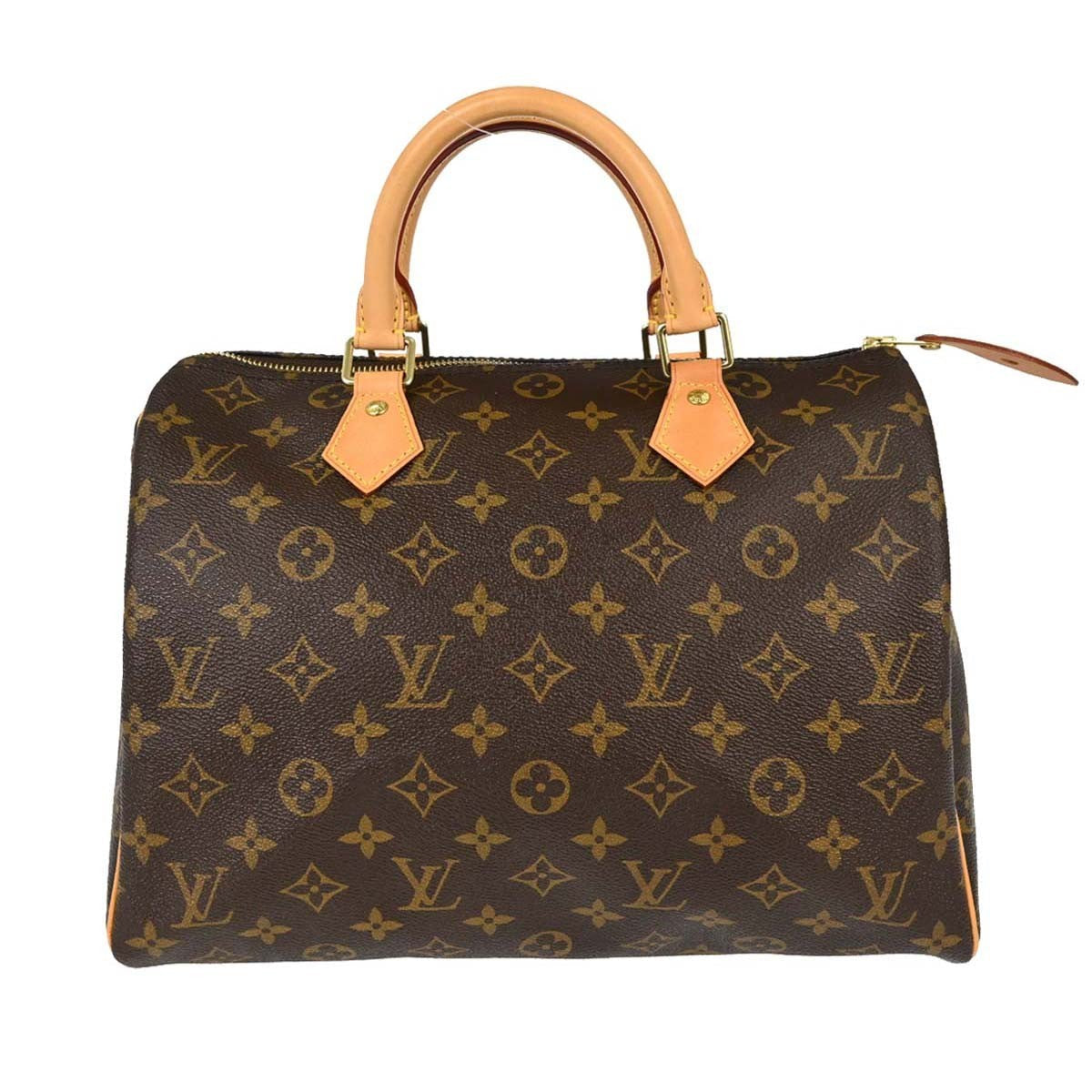 Louis Vuitton Speedy 30 Vintage Handbag in Brown Leather