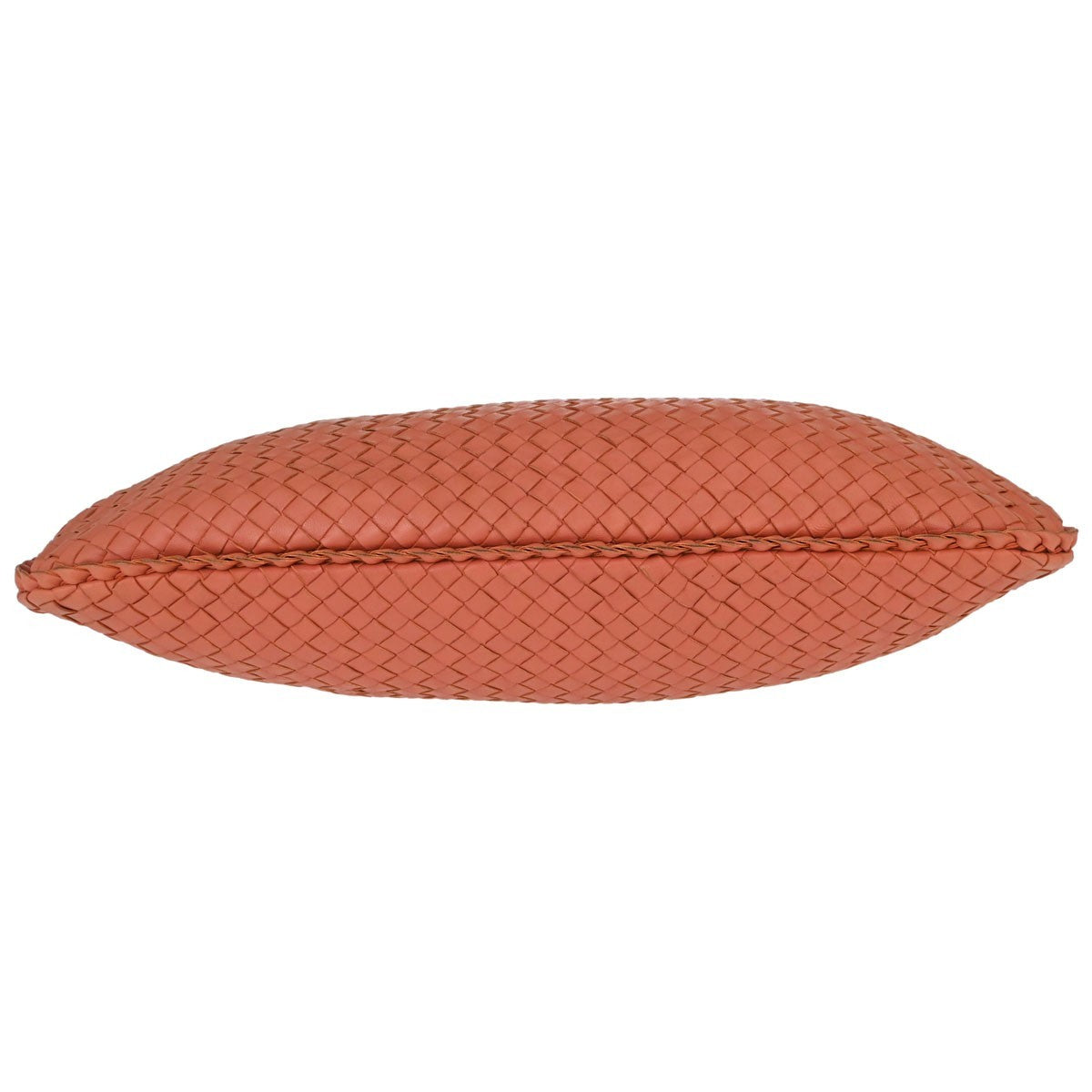 Bottega Veneta Intrecciato Hobo Vintage Shoulder Bag in Pink Intrecciato Lambskin