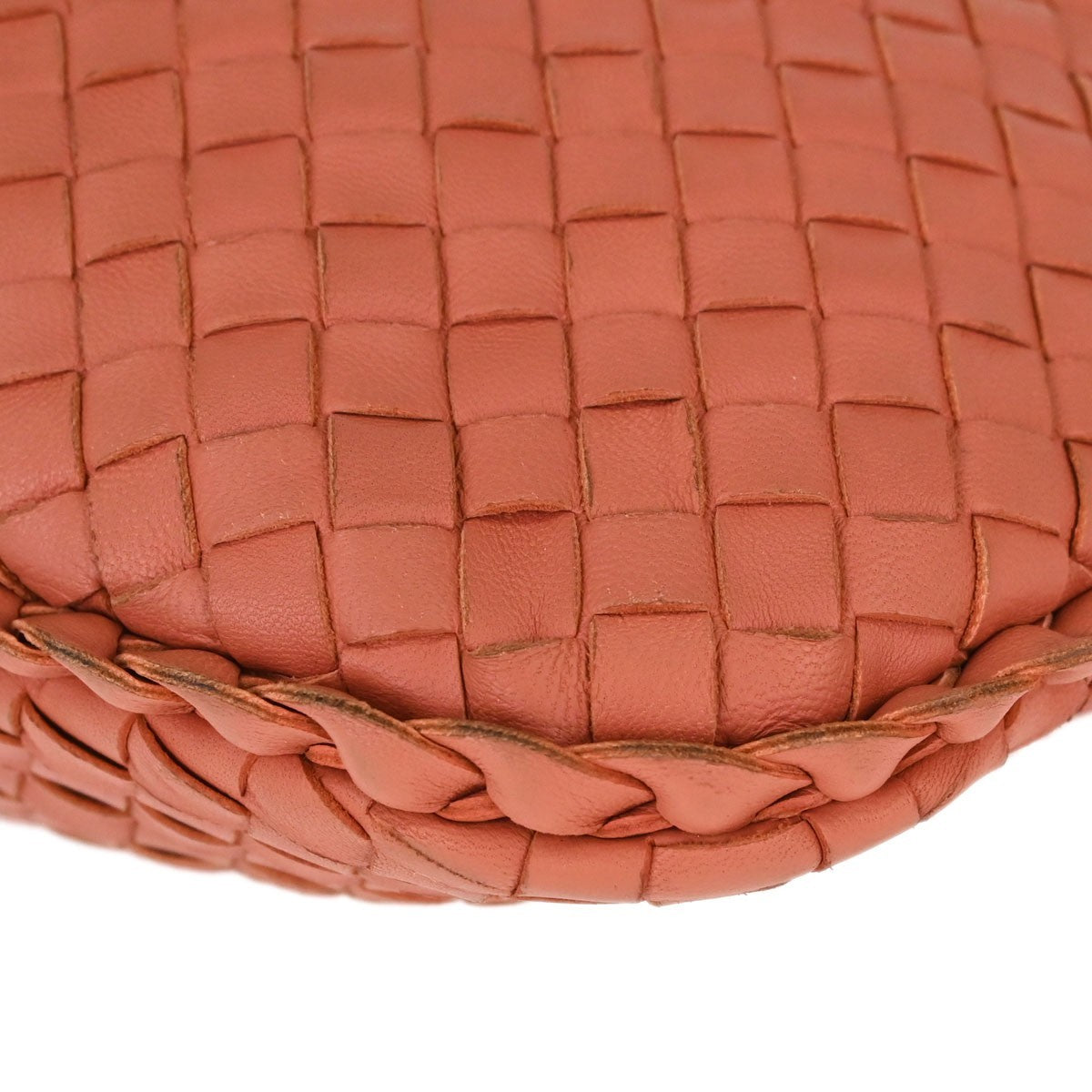 Bottega Veneta Intrecciato Hobo Vintage Shoulder Bag in Pink Intrecciato Lambskin