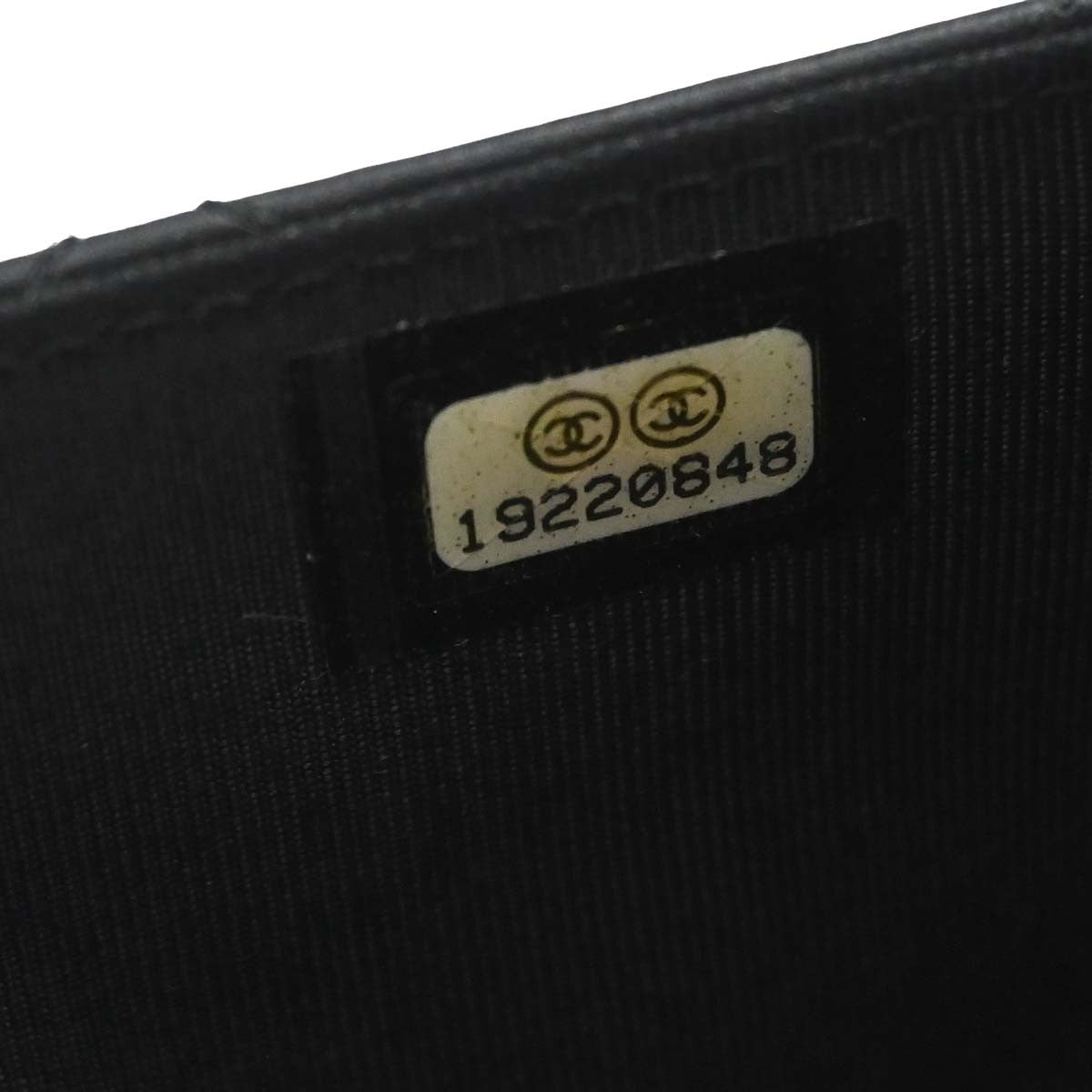 Chanel 2.55 Reissue WOC Vintage Crossbody Bag in Black Aged Calfskin