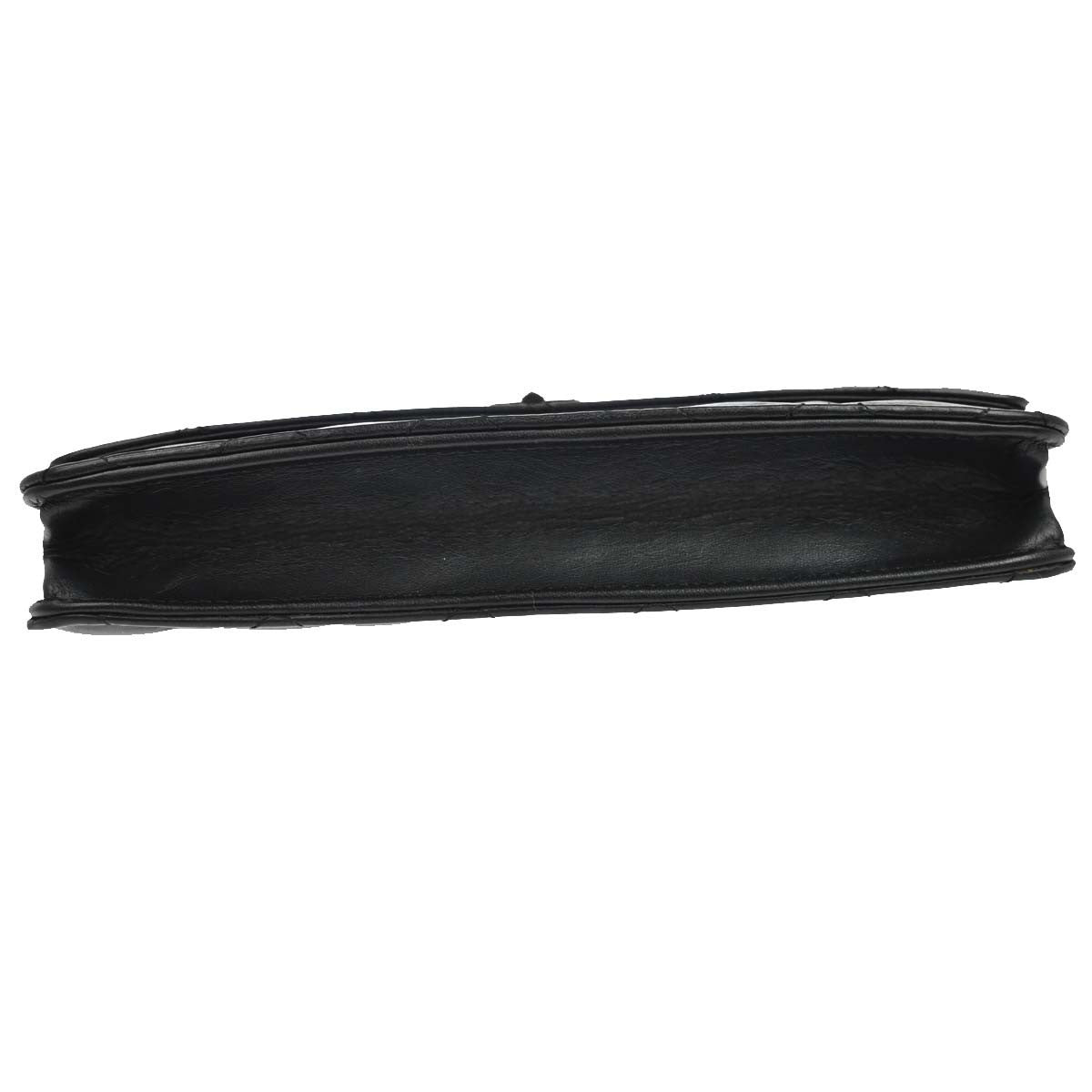 Chanel 2.55 Reissue WOC Vintage Crossbody Bag in Black Aged Calfskin