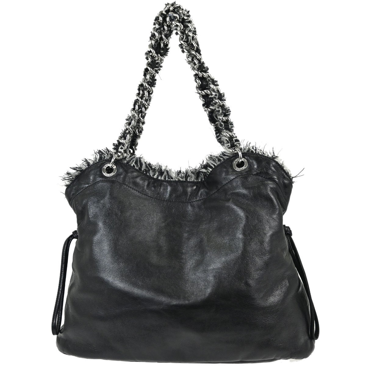 Chanel Bon Bon Tote Vintage in Black Leather
