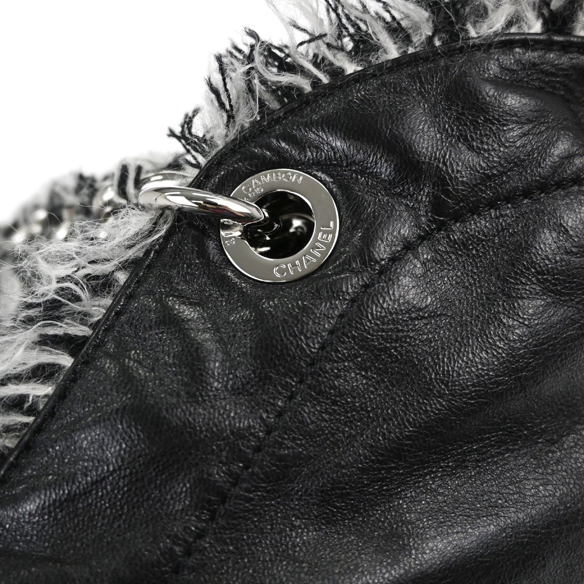 Chanel Bon Bon Tote Vintage in Black Leather