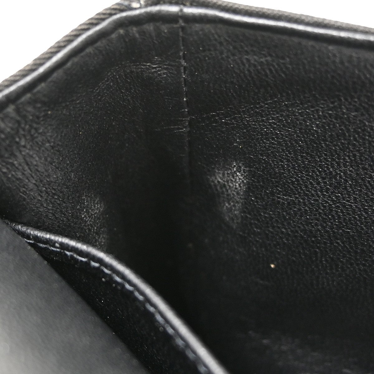 Chanel Classic Double Flap Medium Vintage Shoulder Bag in Black Caviar Leather