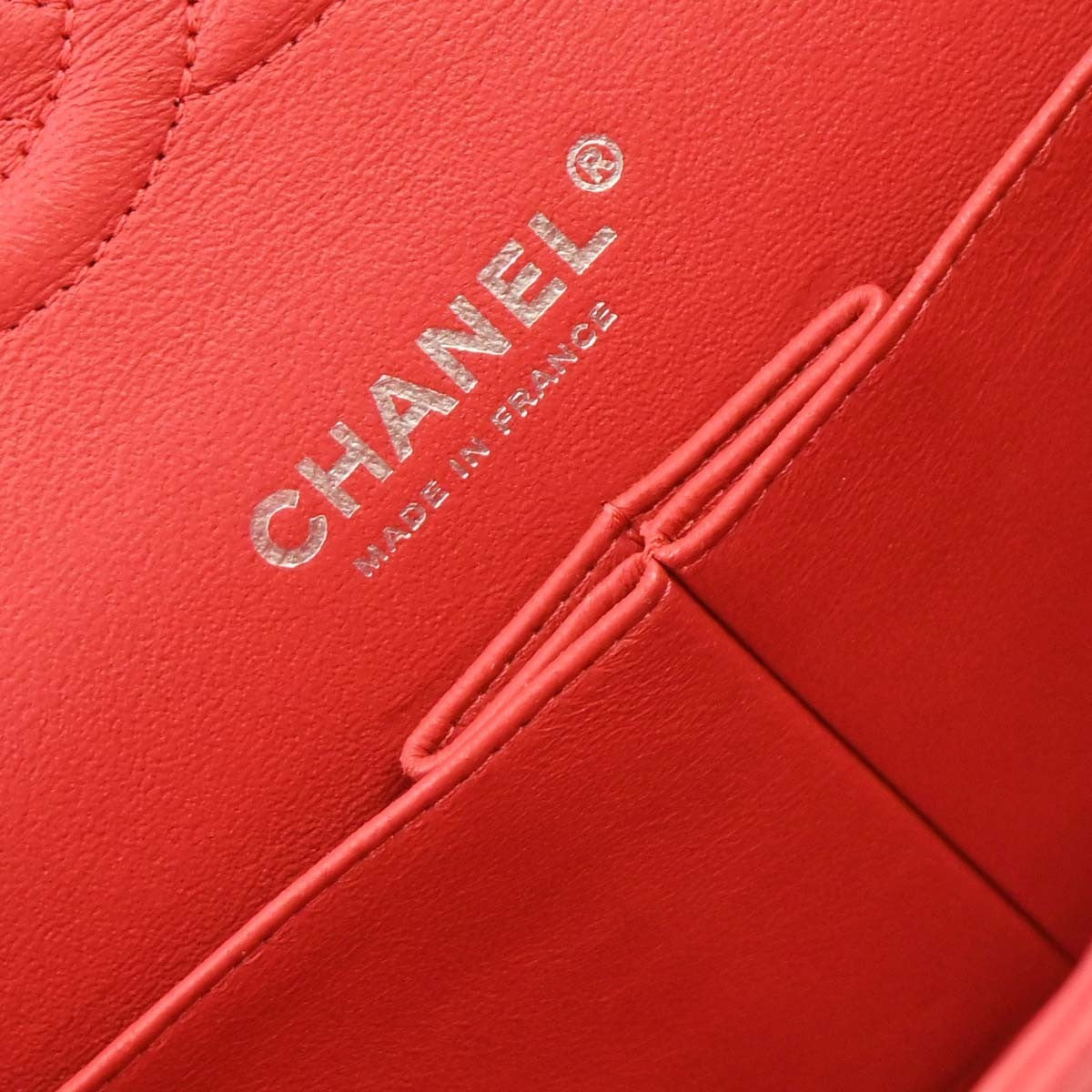 Chanel Classic Double Flap Medium Vintage Shoulder Bag in Pink Calfskin