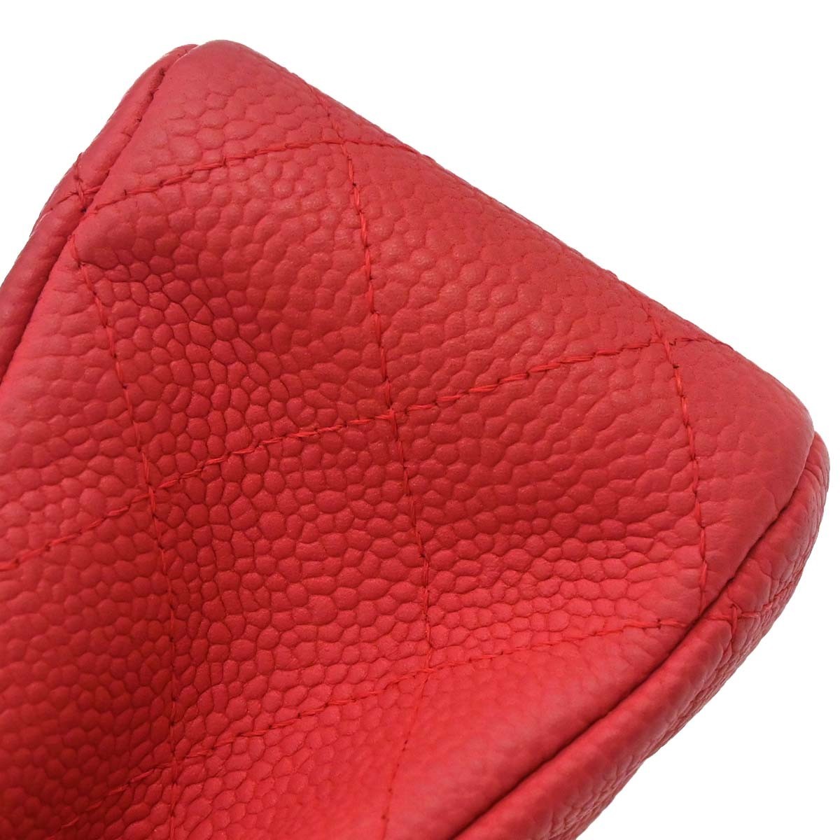 Chanel Classic Double Flap Medium Vintage Shoulder Bag in Pink Calfskin