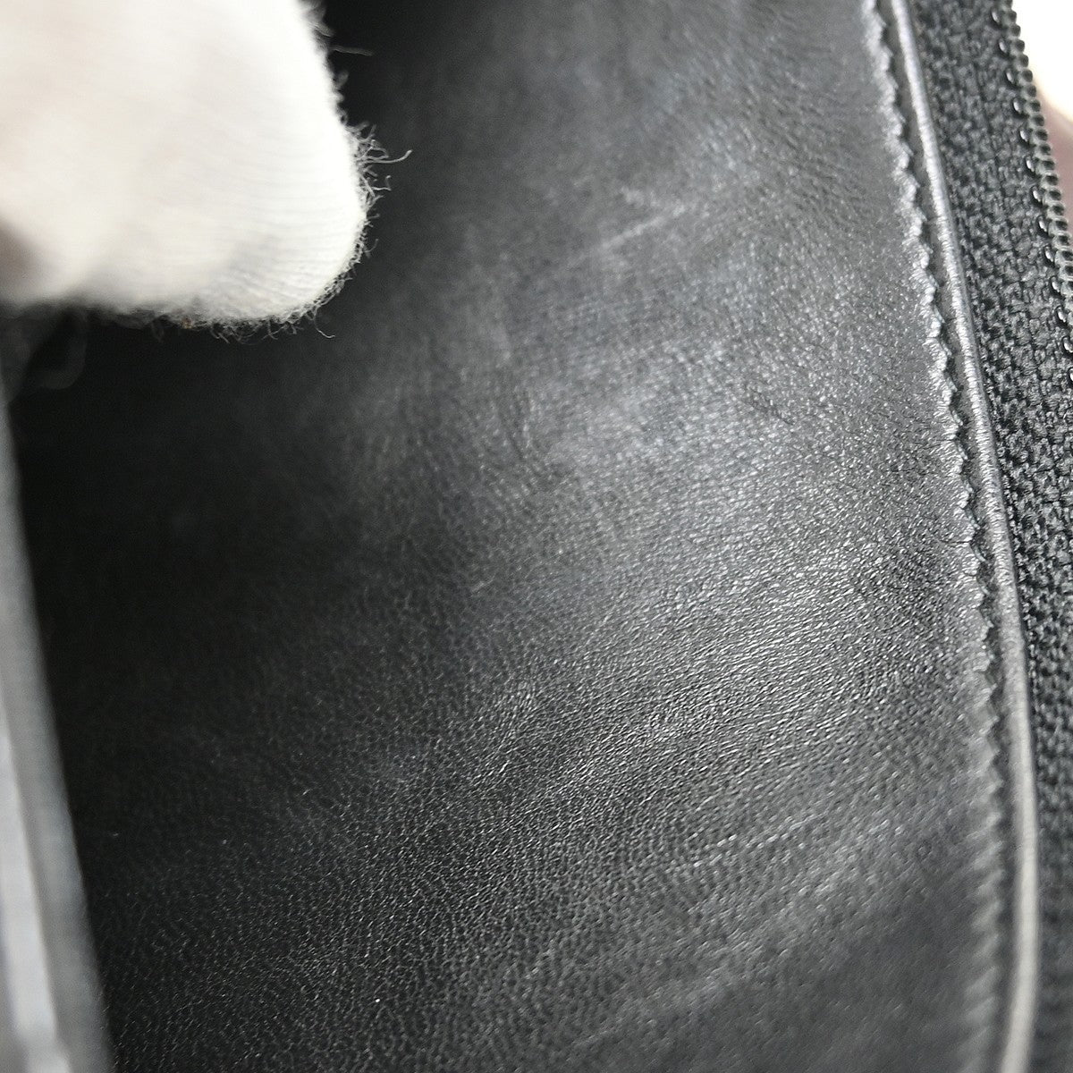 Chanel Classic WOC Vintage Crossbody Bag in Black Lambskin