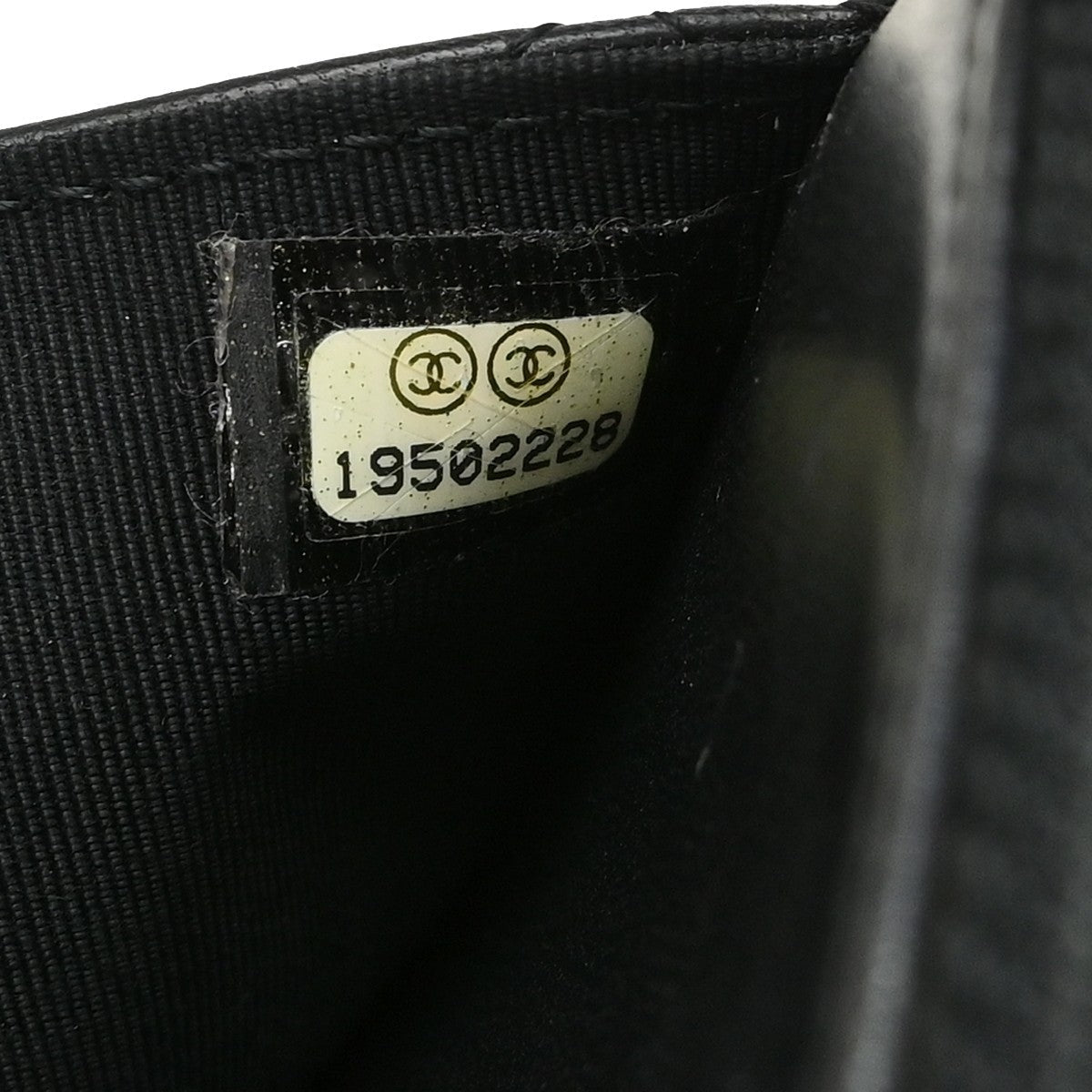 Chanel Classic WOC Vintage Crossbody Bag in Black Lambskin