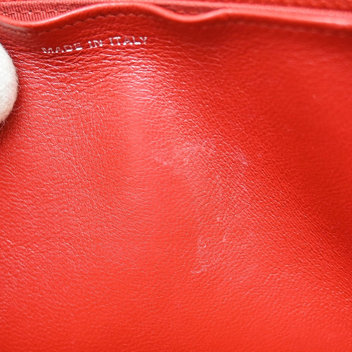 Chanel Classic WOC Vintage Crossbody Bag in Red Lambskin