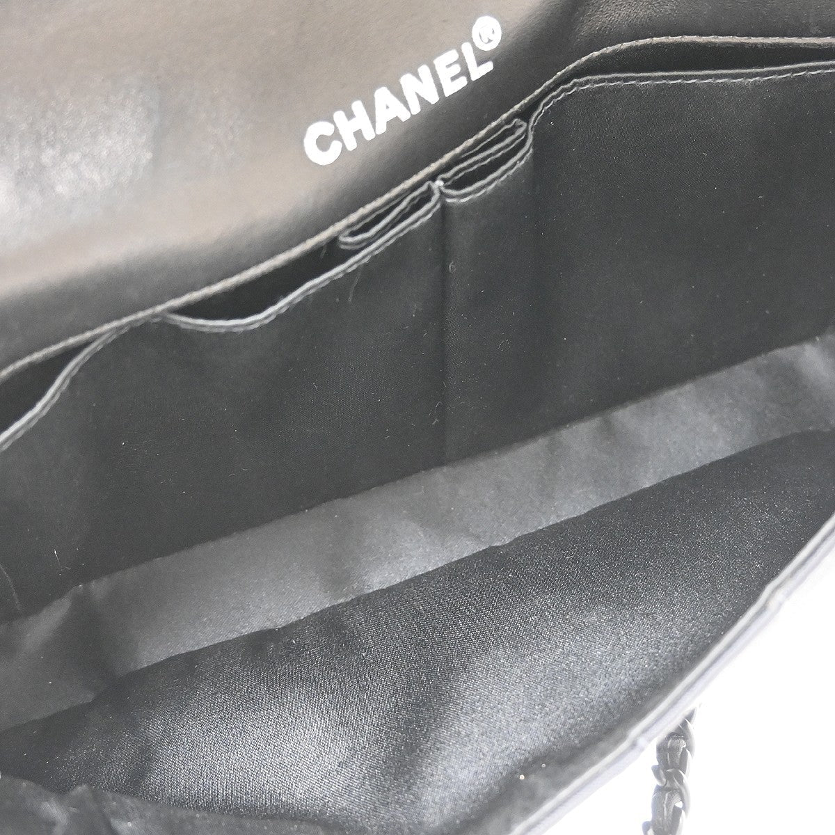 Chanel Travel Line East West Vintage Shoulder Bag in Black Nylon Jacquard