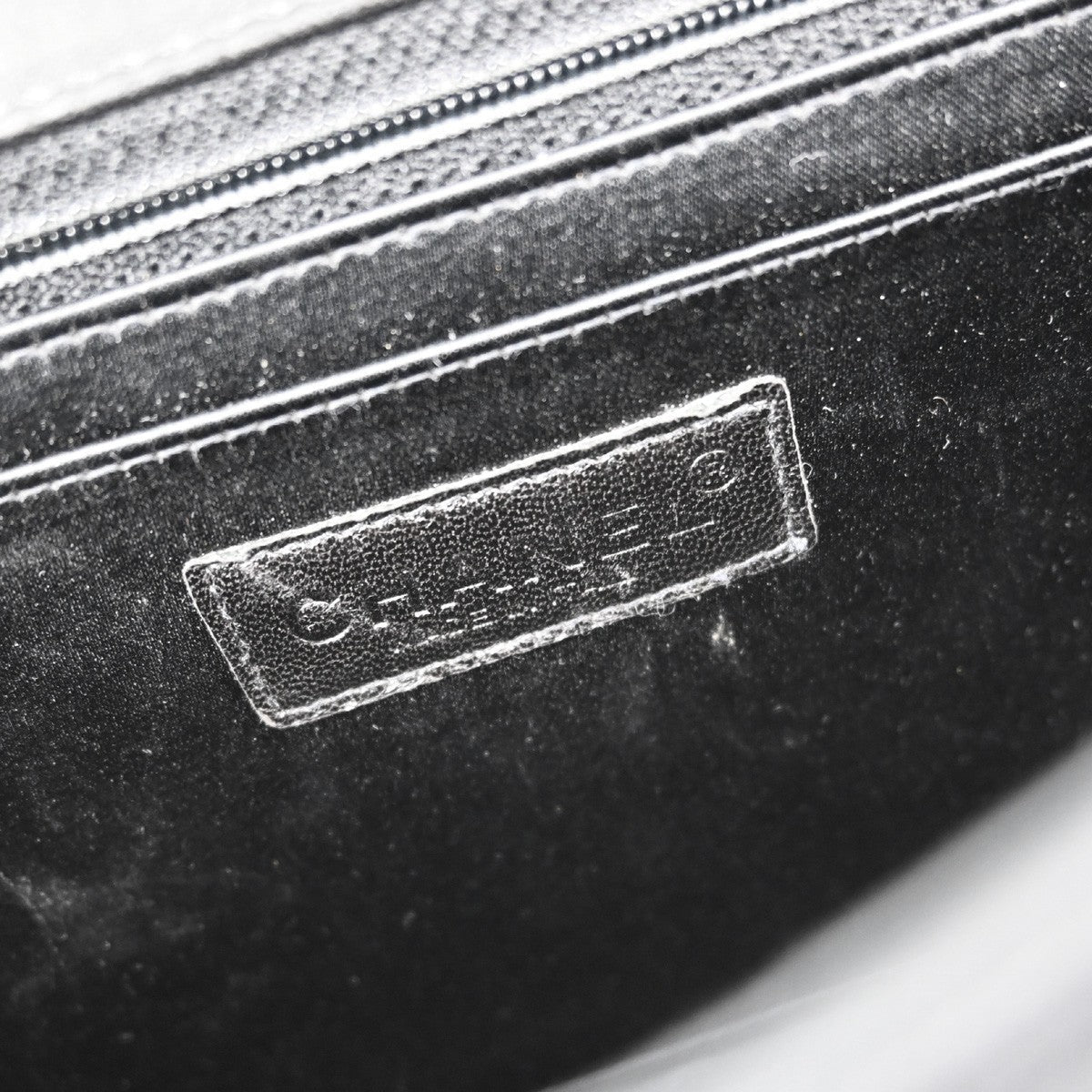 Chanel Travel Line Single Flap Medium Vintage Shoulder Bag in Black Nylon Jacquard