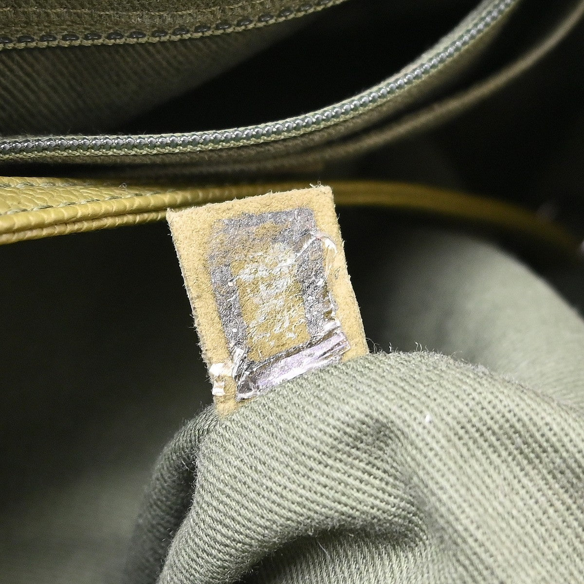Chanel Zaino Cuba Pocket Vintage Backpack in Khaki Canvas