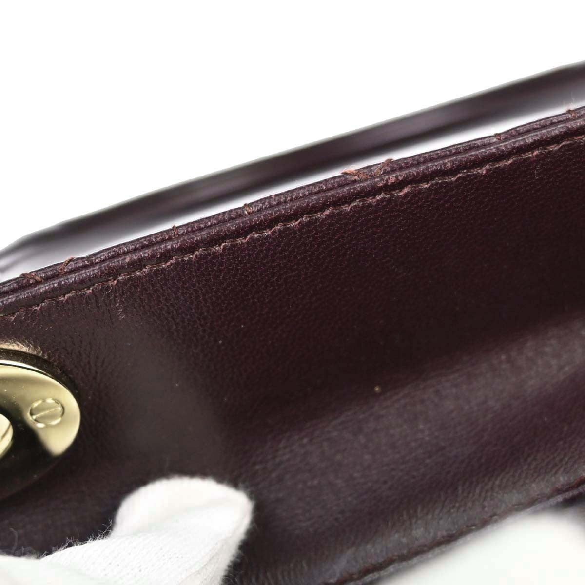 Christian Dior Lady Dior Cannage Vintage 2-in-1 Handbag in Brown Lambskin