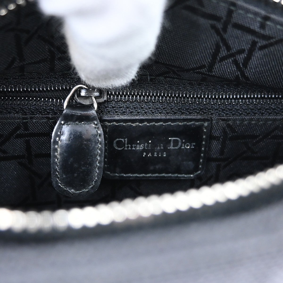 Dior Lady Dior Vintage Handbag in Black Cannage Canvas