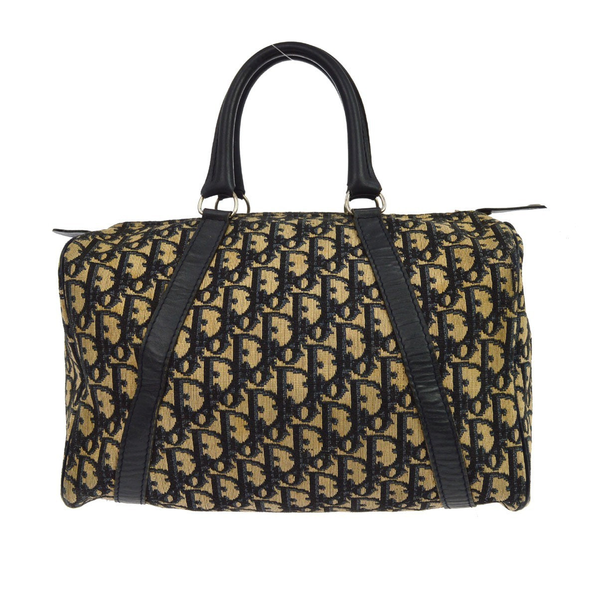 Dior Trotter Duffle Vintage Handbag in Beige Trotter Canvas