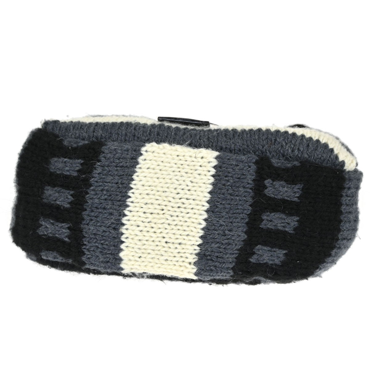 Fendi Mamma Baguette Vintage Shoulder Bag in Grey Wool
