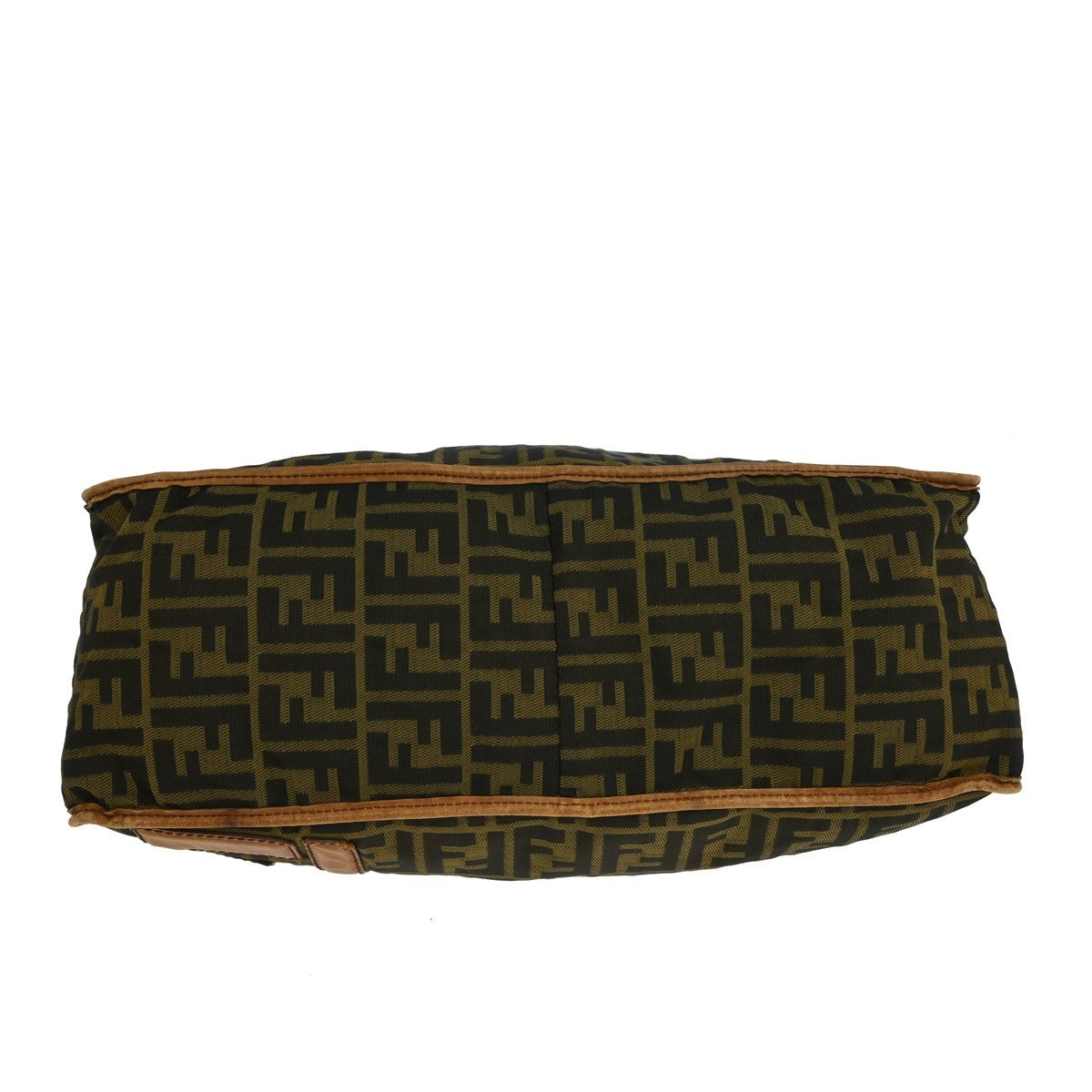 Fendi Zucca Vintage Shoulder Bag in Brown Zucca Canvas