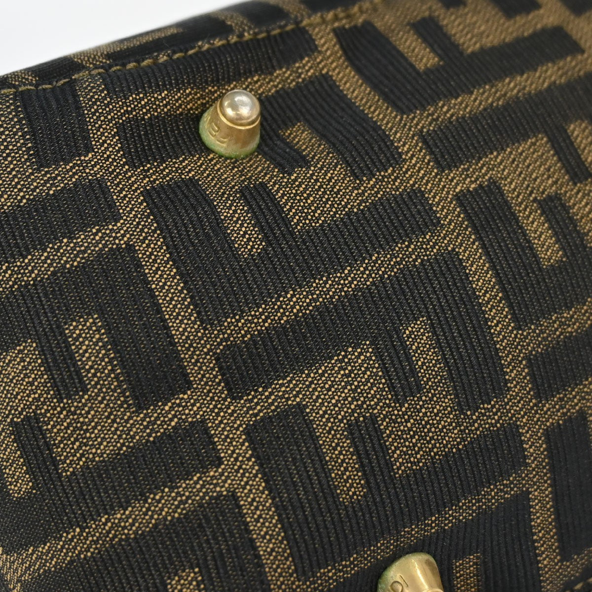 Fendi Zucca Tote Vintage in Brown Zucca Canvas