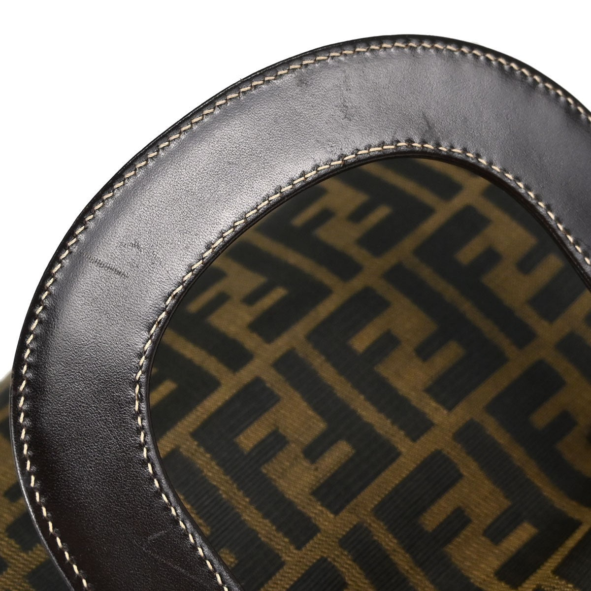 Fendi Zucca Tote Vintage in Brown Zucca Canvas