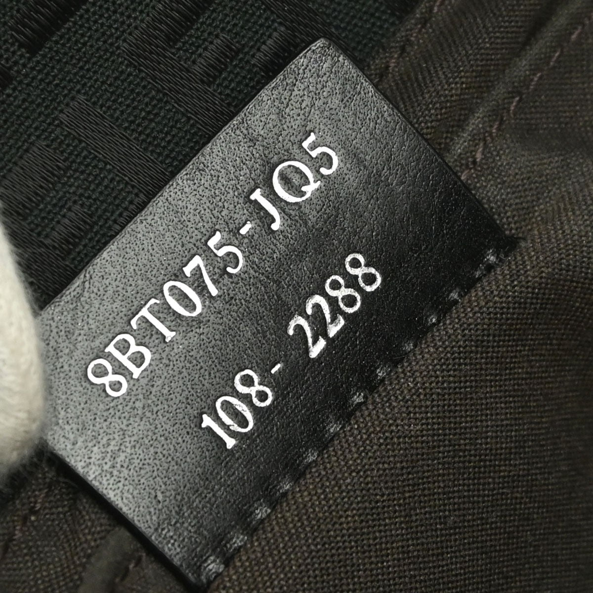 Fendi Zucchino Crossbody Vintage in Black Zucchino Canvas