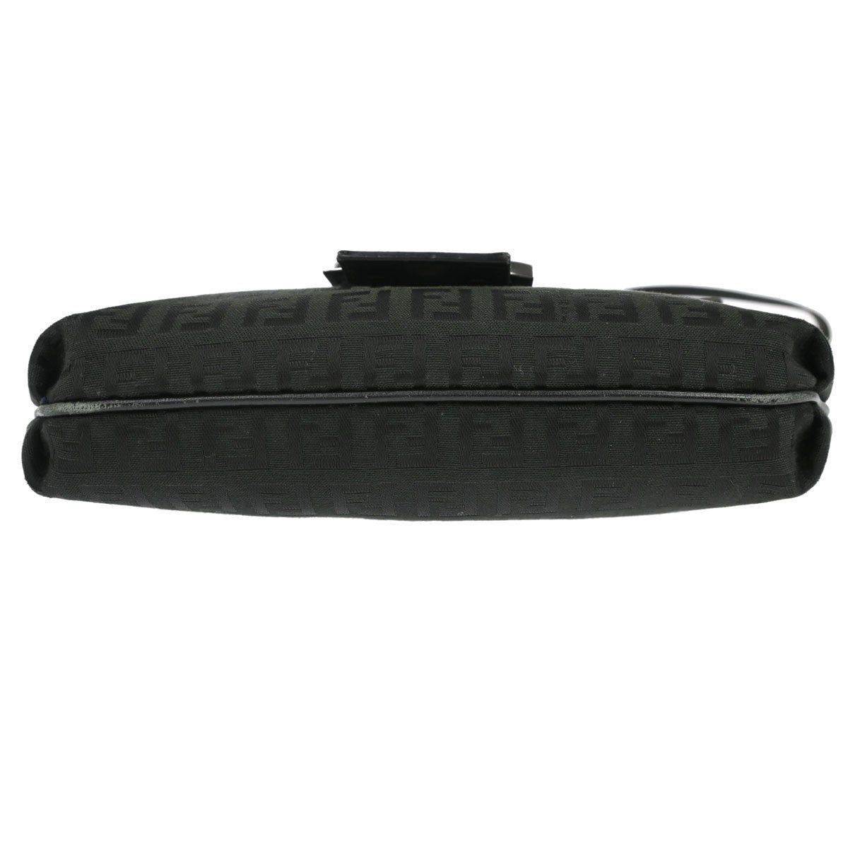 Fendi Zucchino Crossbody Vintage in Black Zucchino Canvas