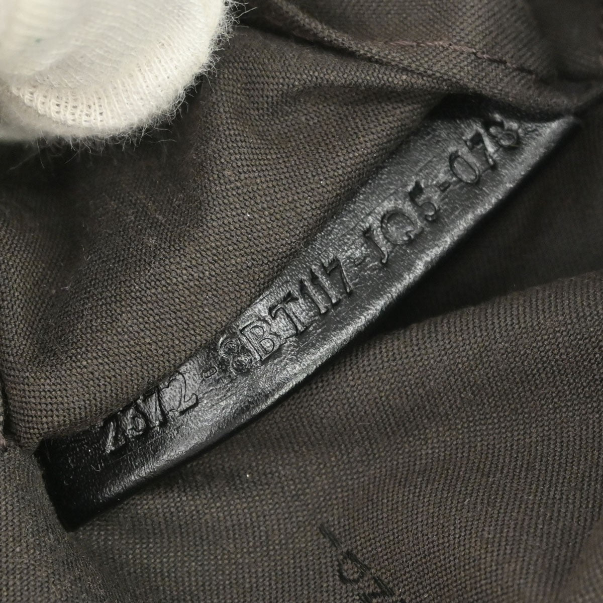 Fendi Zucchino Crossbody Vintage in Black Zucchino Canvas