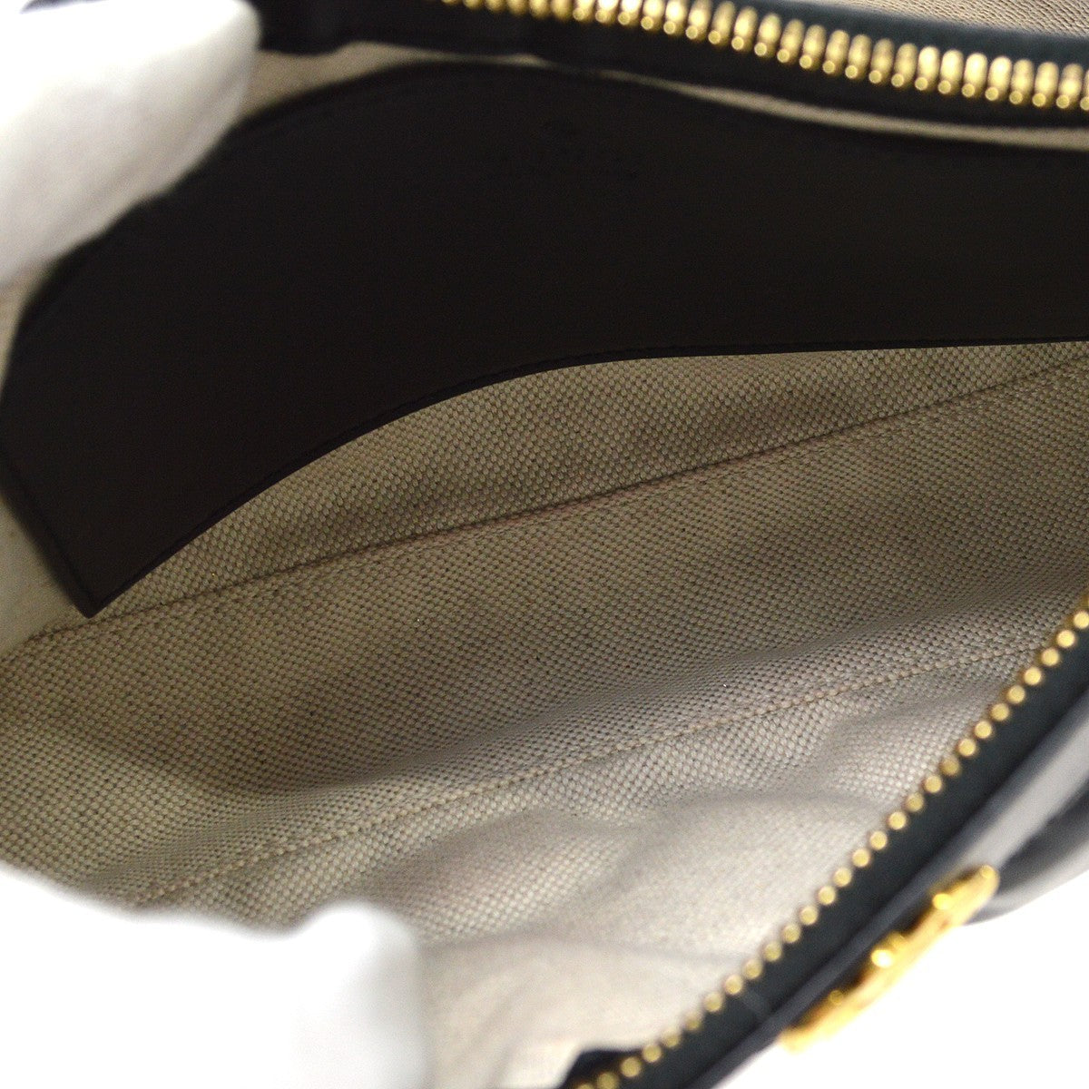 Gucci GG 2way Vintage Handbag in Black Leather