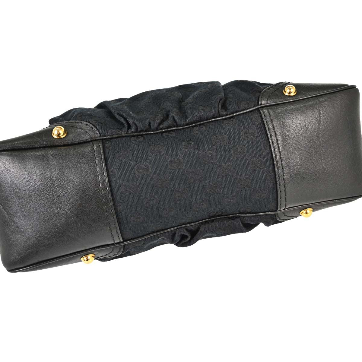 Gucci GG Handbag Vintage in Black GG Canvas