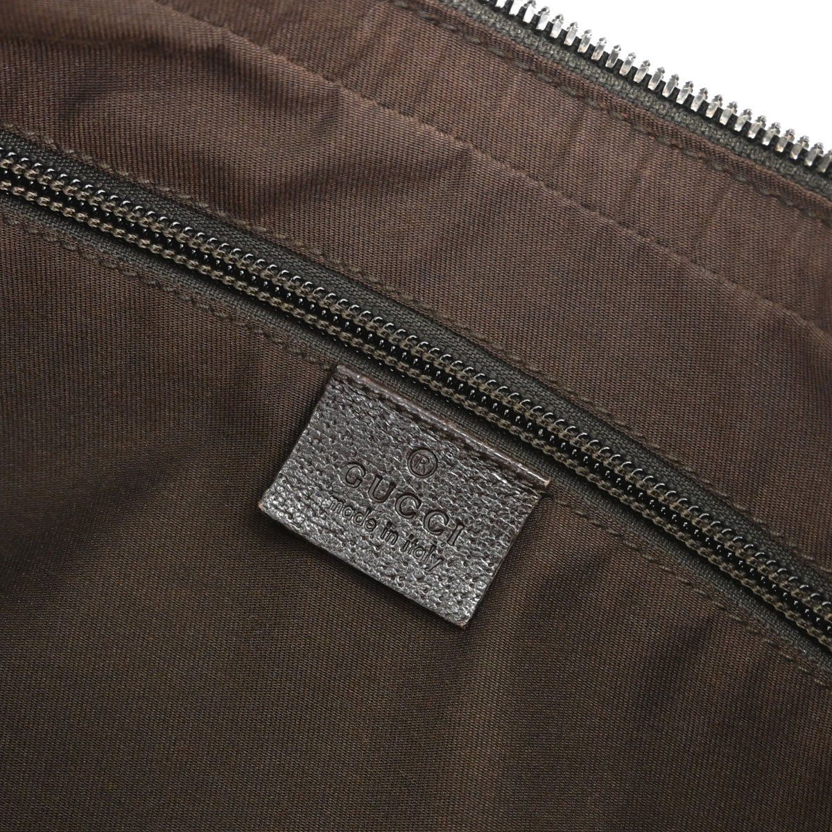 Gucci GG Shoulder Bag Vintage in Brown GG Canvas