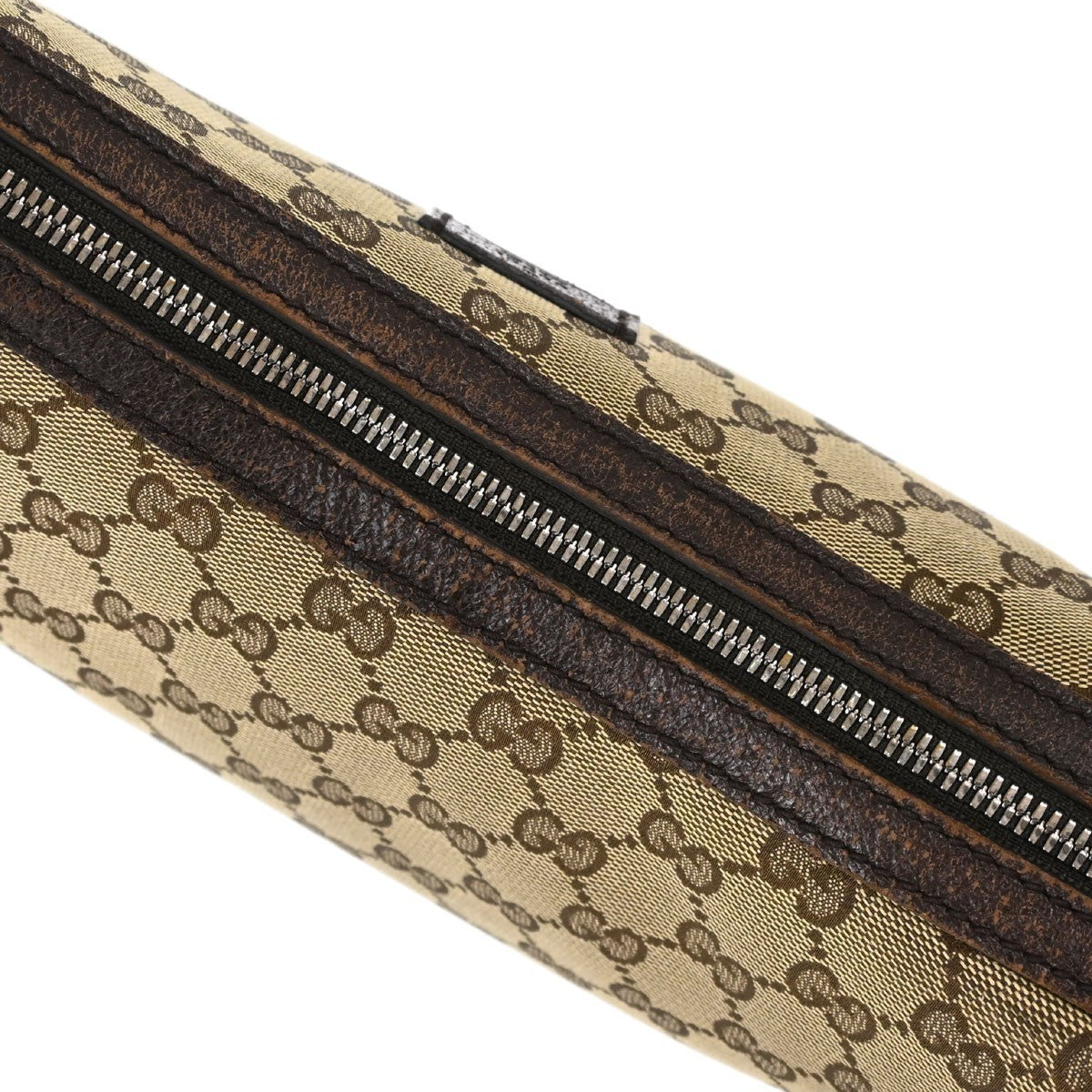 Gucci GG Shoulder Bag Vintage in Brown GG Canvas