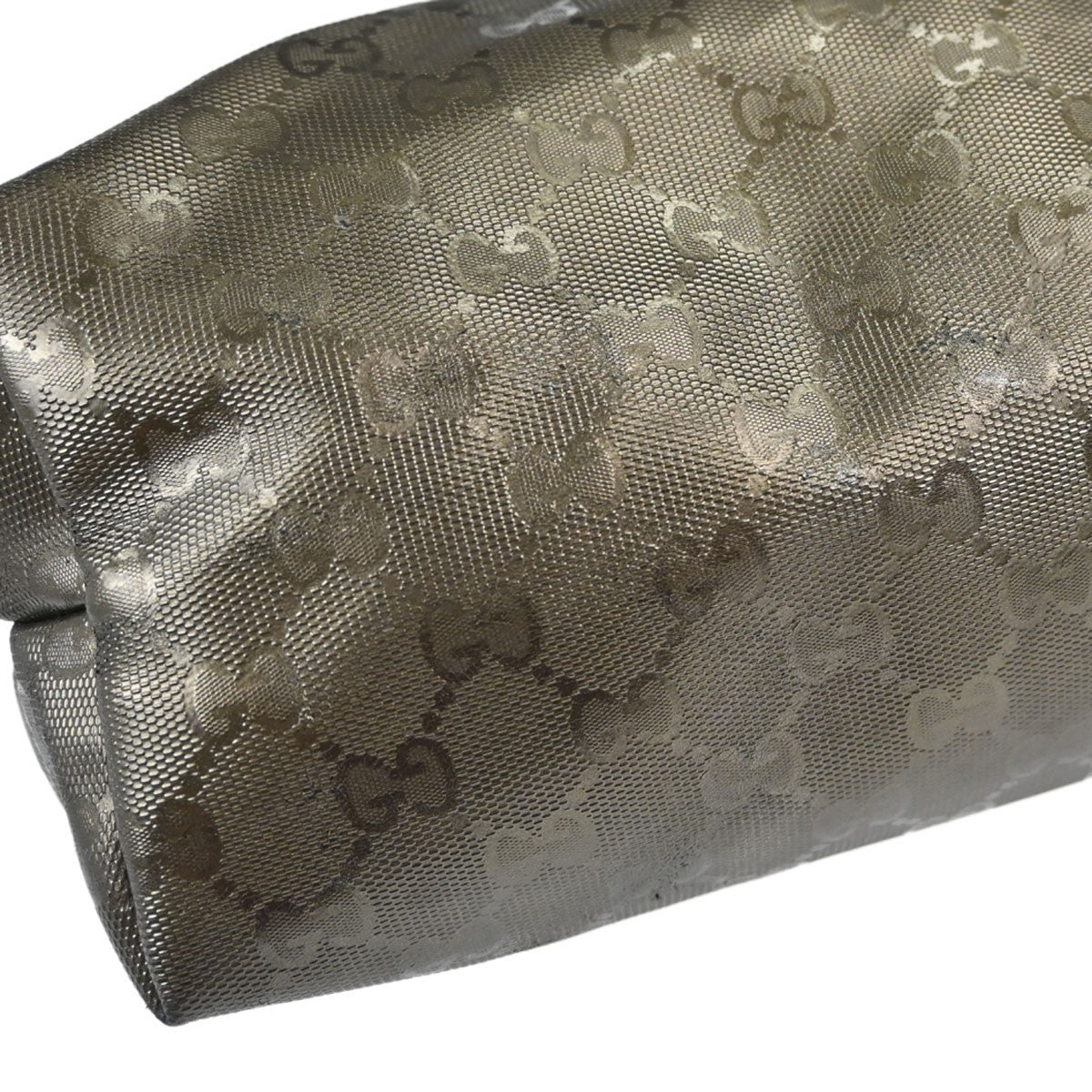 Gucci GG Tote Vintage in Gold GG PVC
