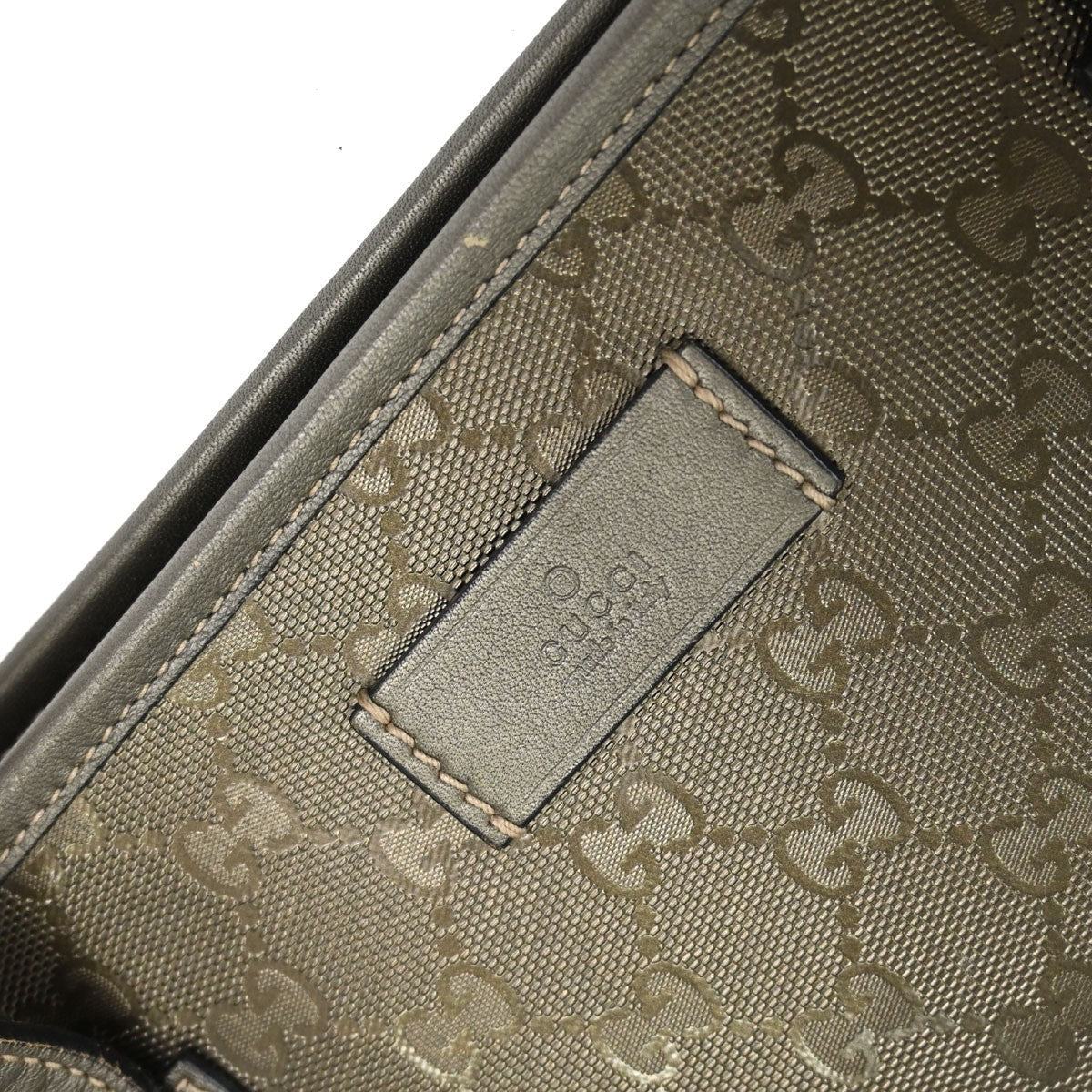 Gucci GG Tote Vintage in Gold GG PVC