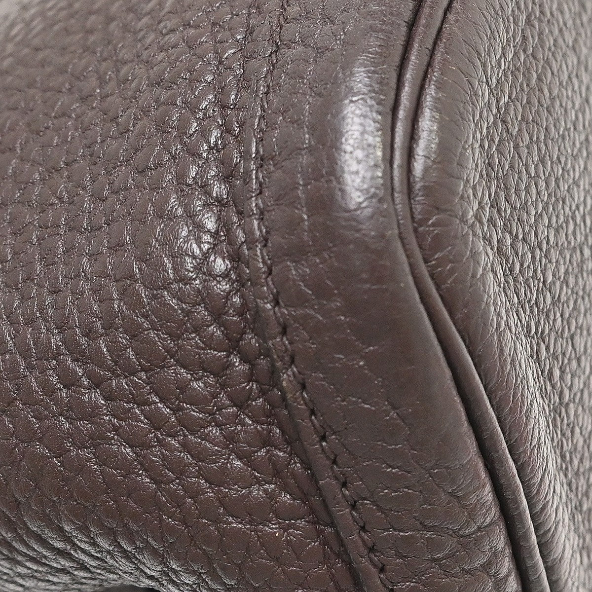 Hermès Garden Party 36 PM Vintage Tote Bag in Brown Canvas and Negonda Leather