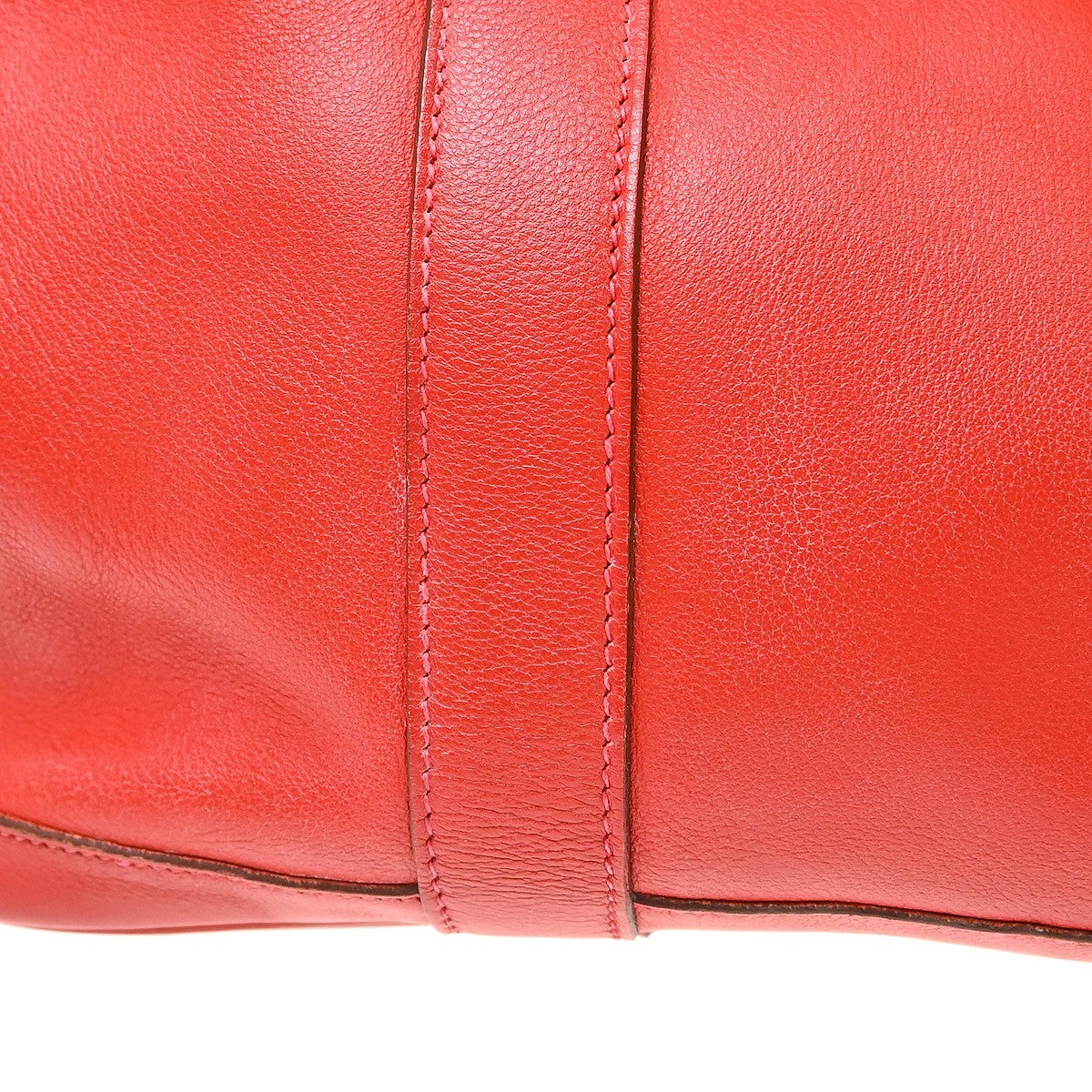 Hermès Garden Twilly 30 TPM Vintage Tote Bag in Rouge H Swift Leather