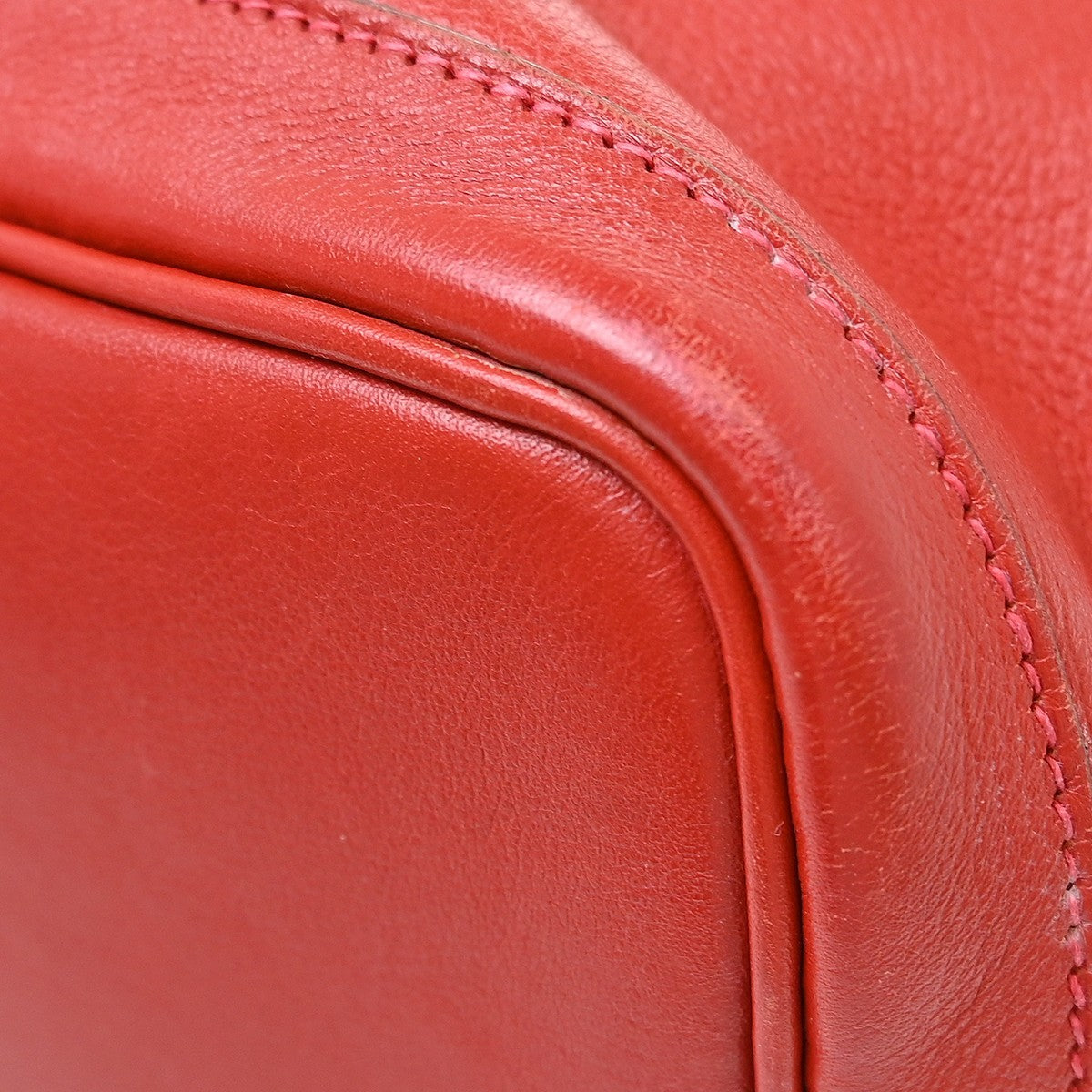 Hermès Garden Twilly 30 TPM Vintage Tote Bag in Rouge H Swift Leather