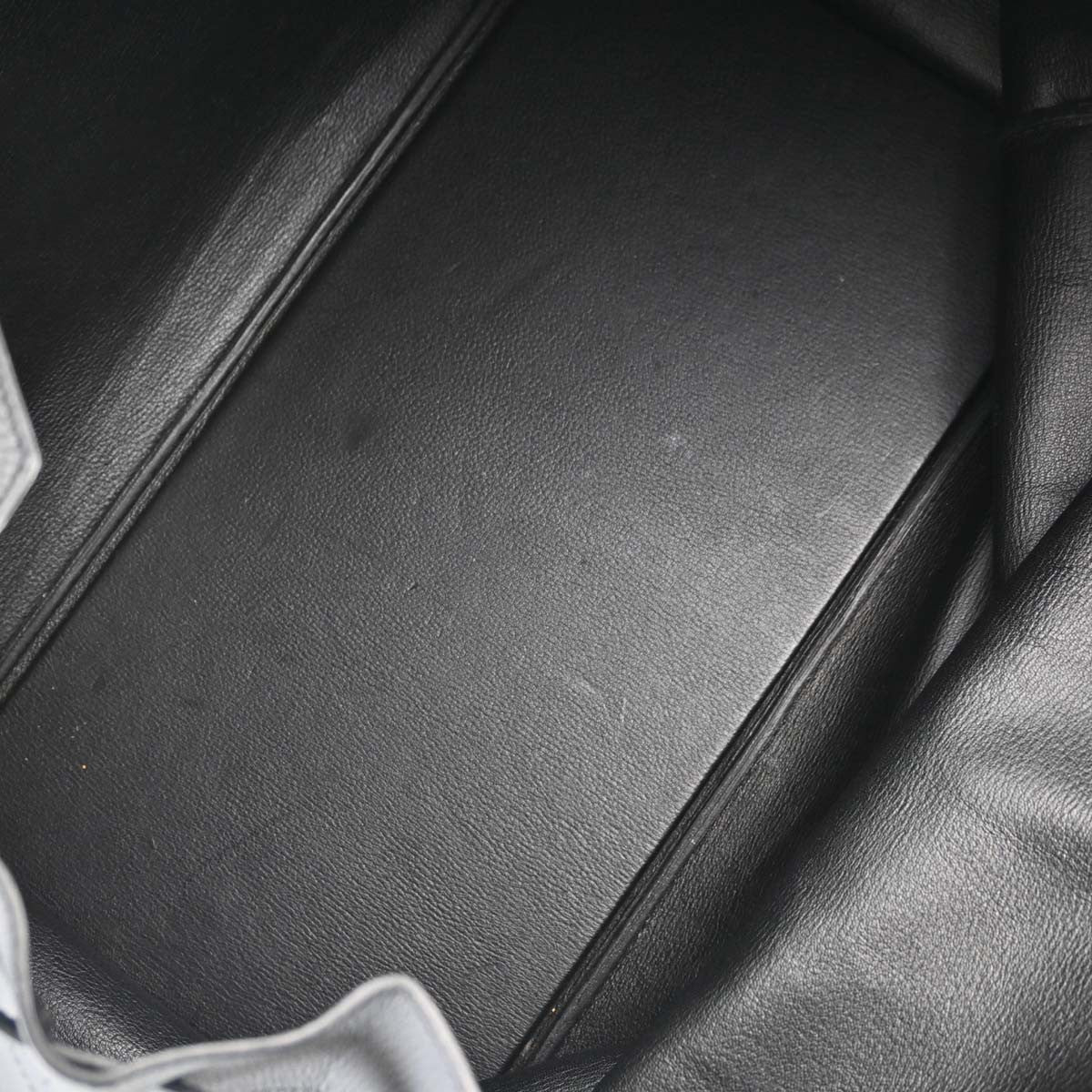 Hermès Haut à Courroies 50 Vintage Travel Bag in Black Togo Leather