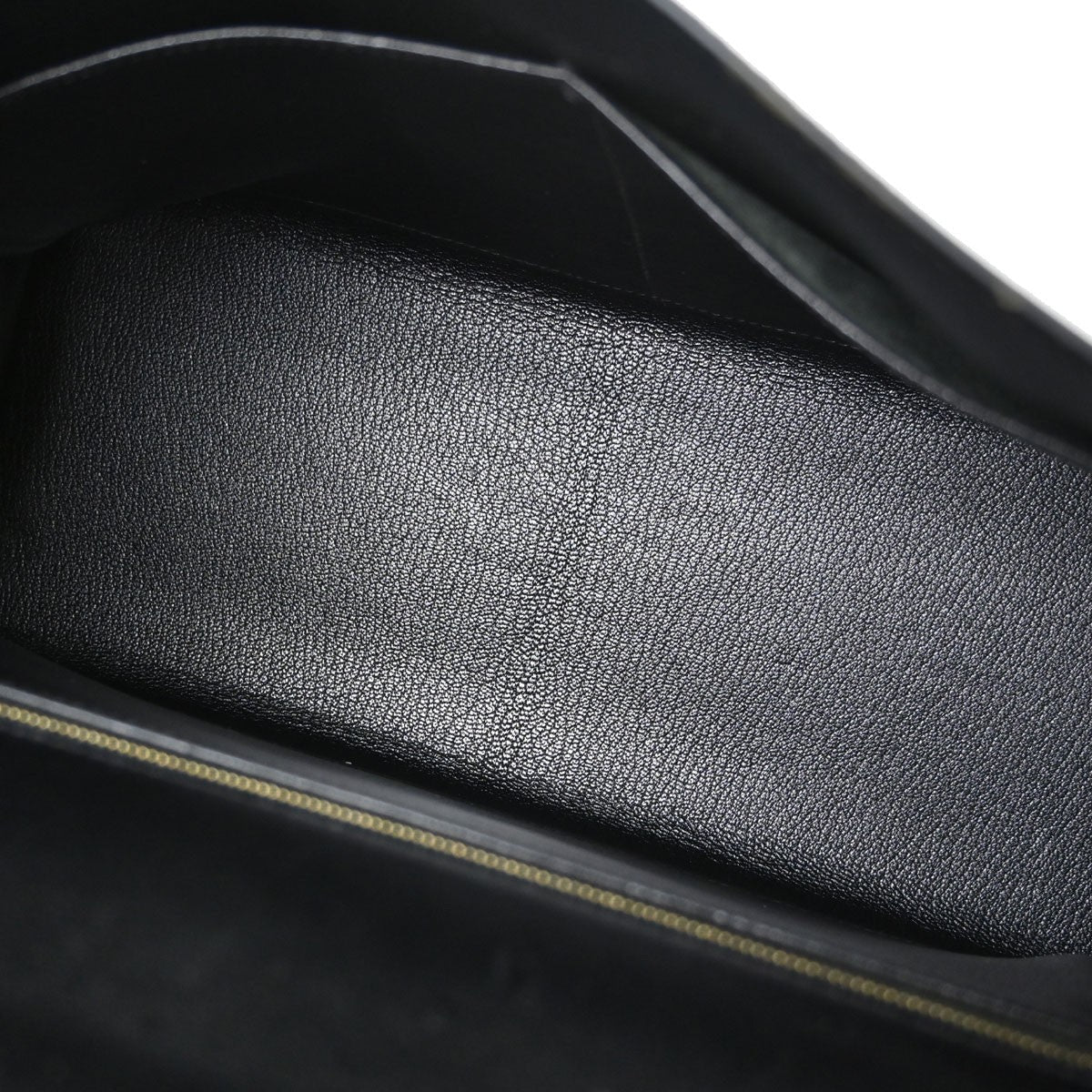 Hermès Kelly 32 Sellier Vintage Handbag in Black Box Calf Leather