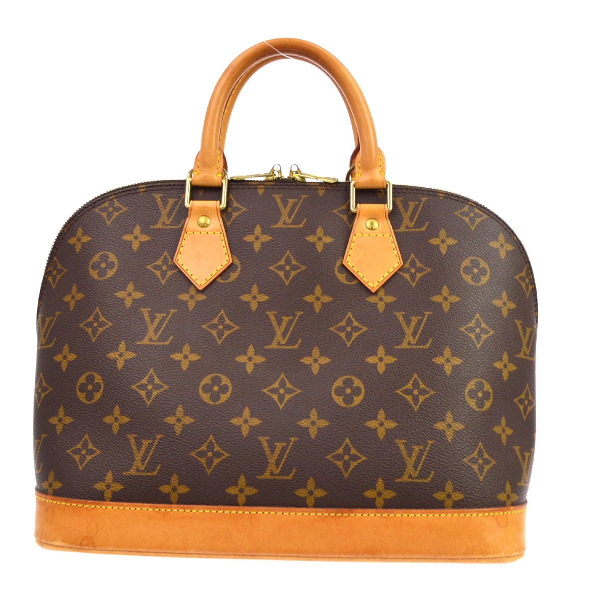 Louis Vuitton Alma Vintage Handbag in Brown Canvas