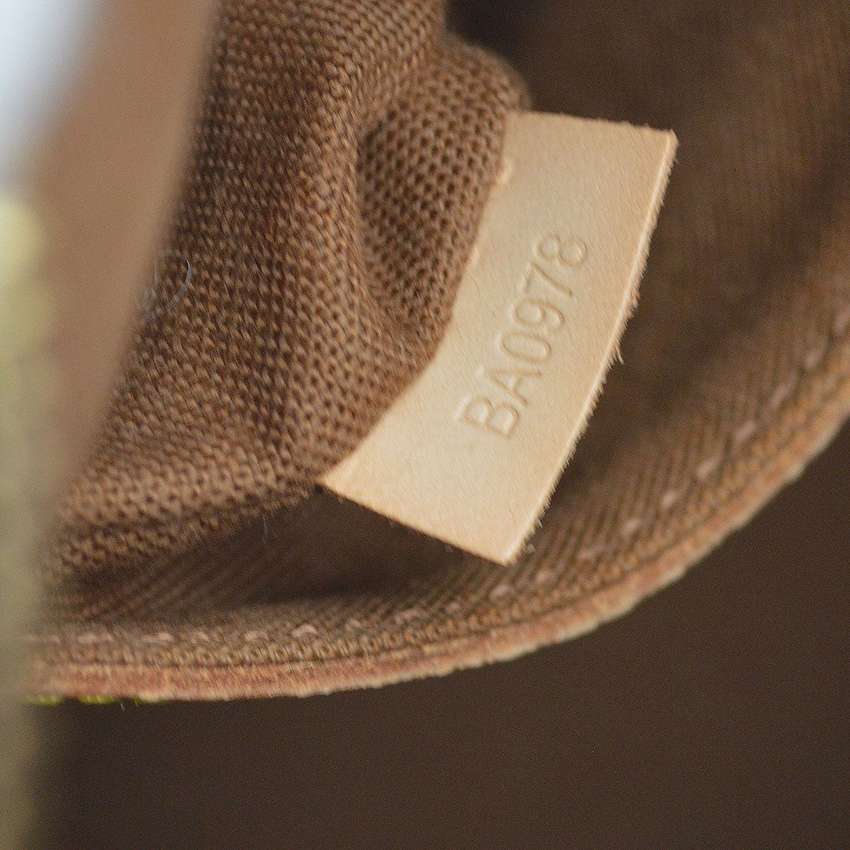 Louis Vuitton Alma Vintage Handbag in Brown Canvas