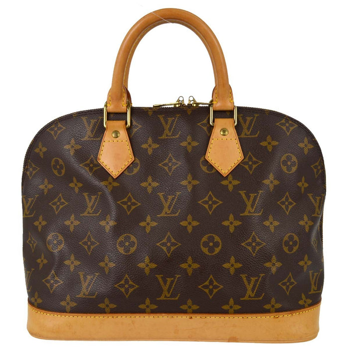Louis Vuitton Alma Vintage Handbag in Brown Monogram Canvas