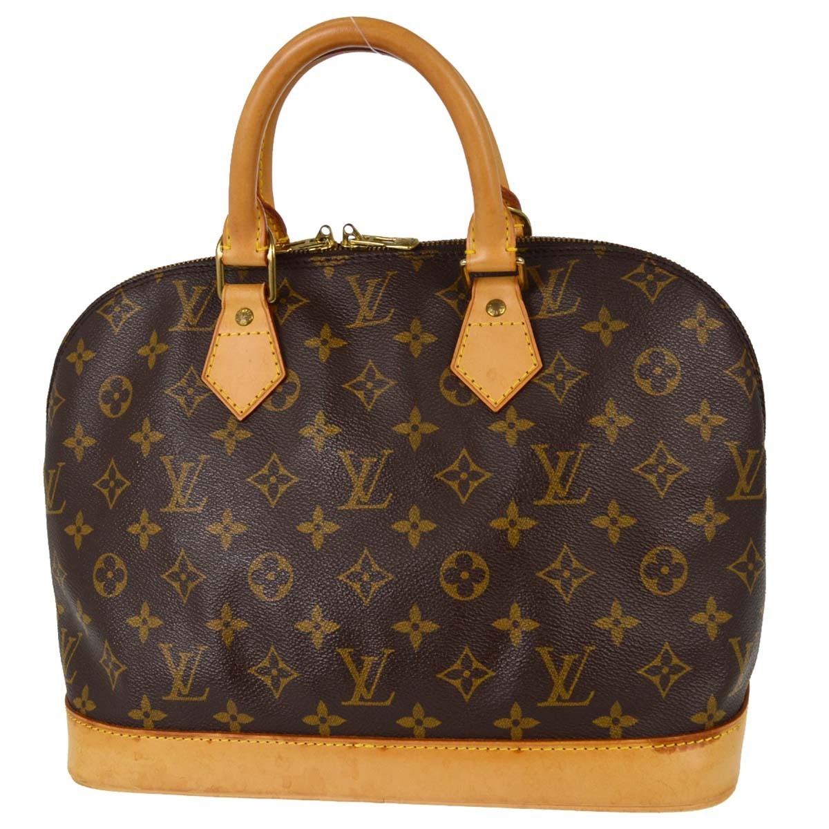 Louis Vuitton Alma Vintage Handbag in Brown Monogram Canvas