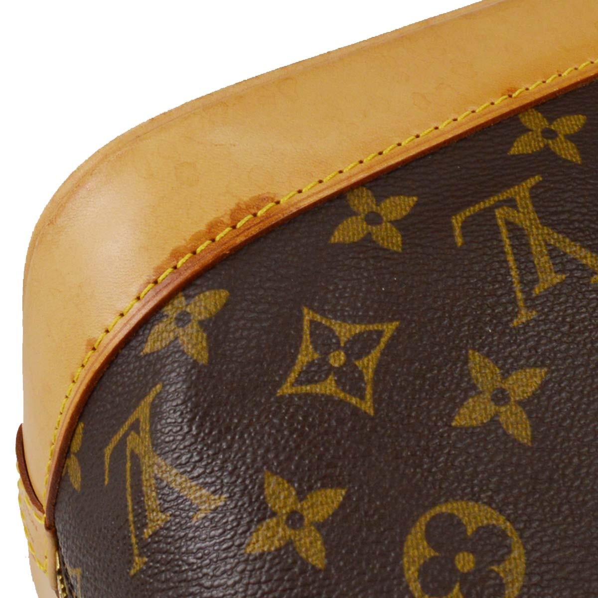 Louis Vuitton Alma Vintage Handbag in Brown Monogram Canvas