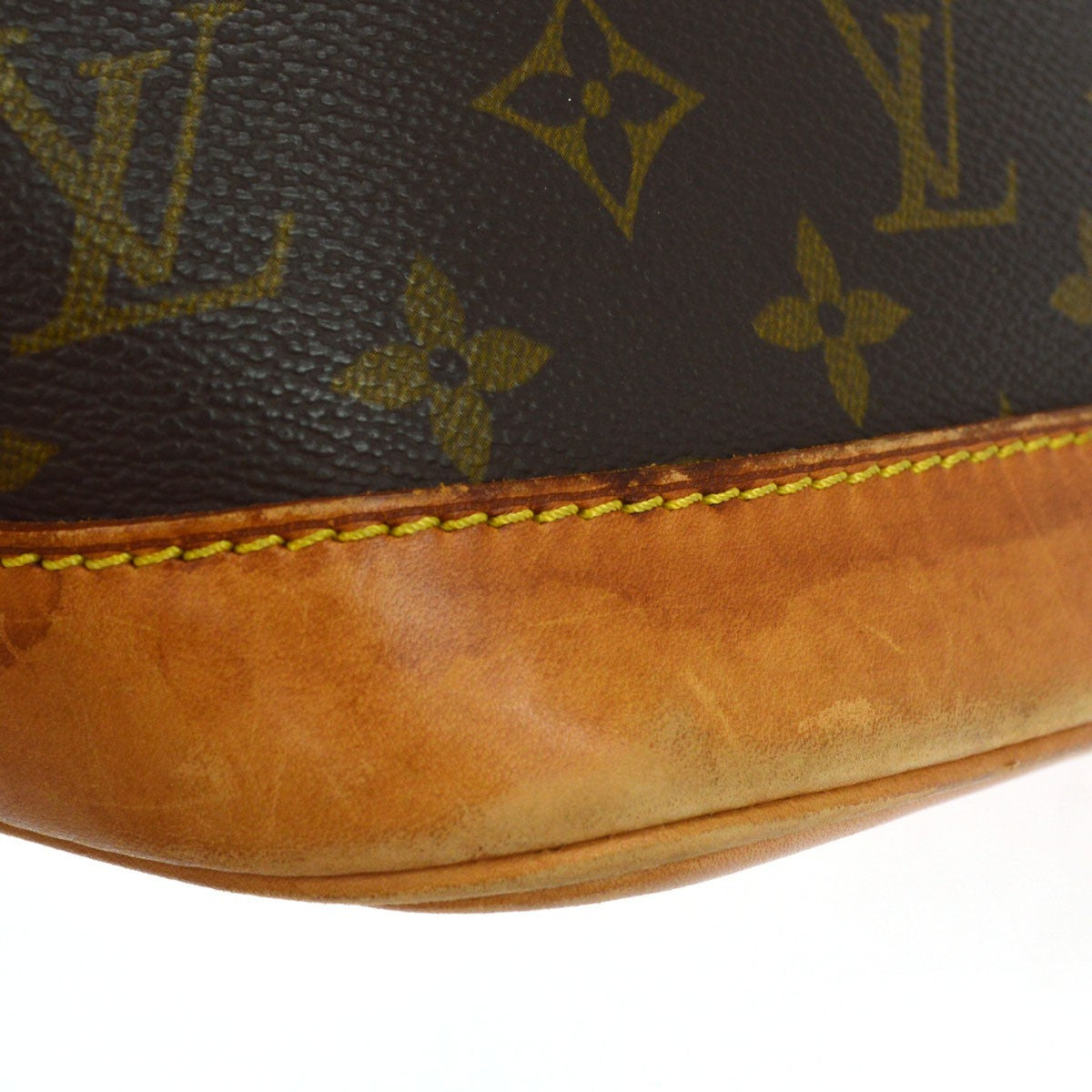 Louis Vuitton Alma Vintage Handbag in Brown Monogram Canvas