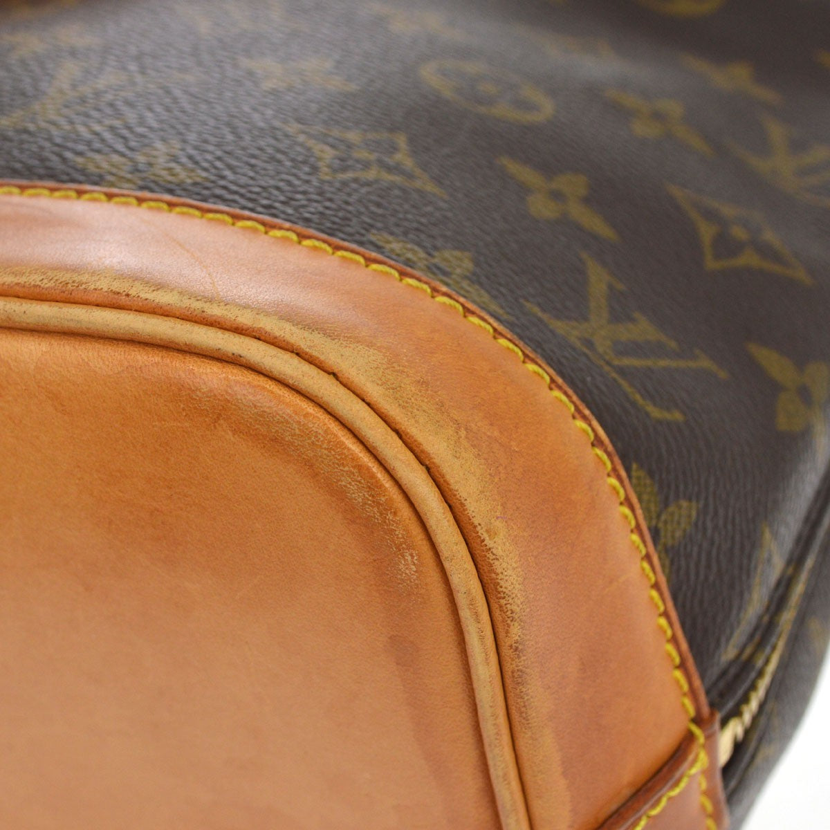 Louis Vuitton Alma Vintage Handbag in Brown Monogram Canvas